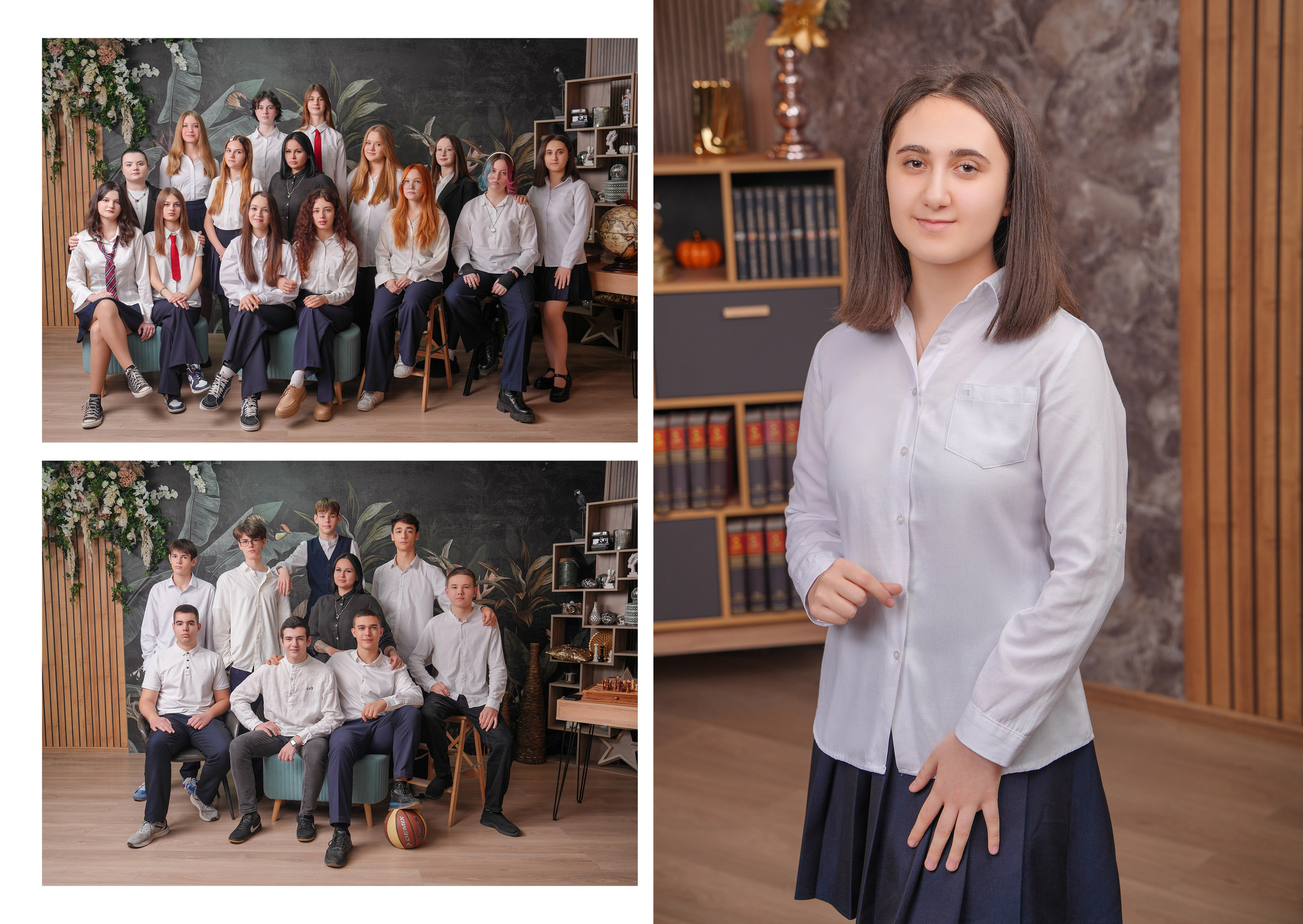 ГИМНАЗИЯ 87 — 9 «Д» класс. Красивый выпускной альбом в Краснодаре