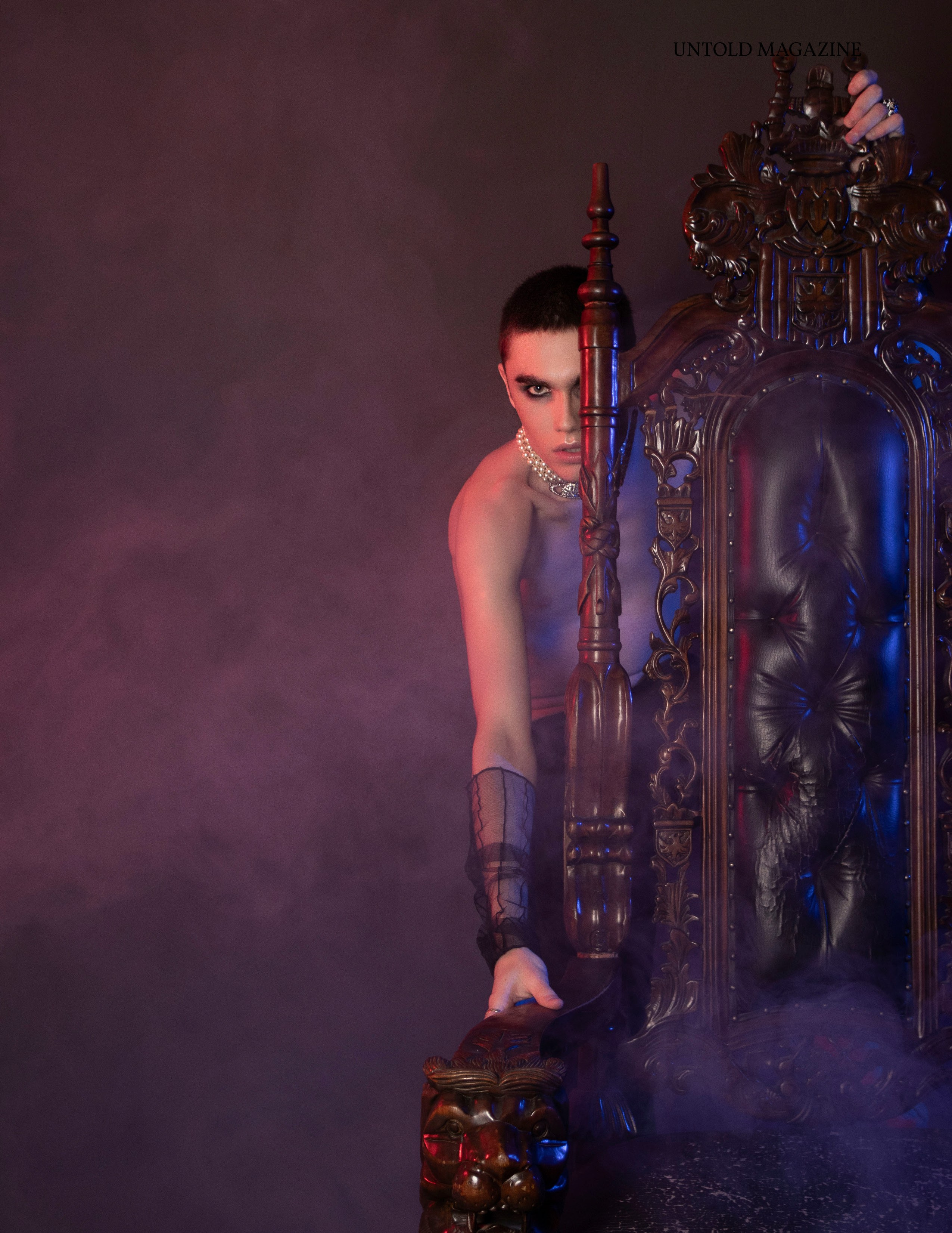 Фешн. Публикация в UNTOLD MAGAZINE. Портретный фотограф в Санкт-Петербурге Савельева Ольга