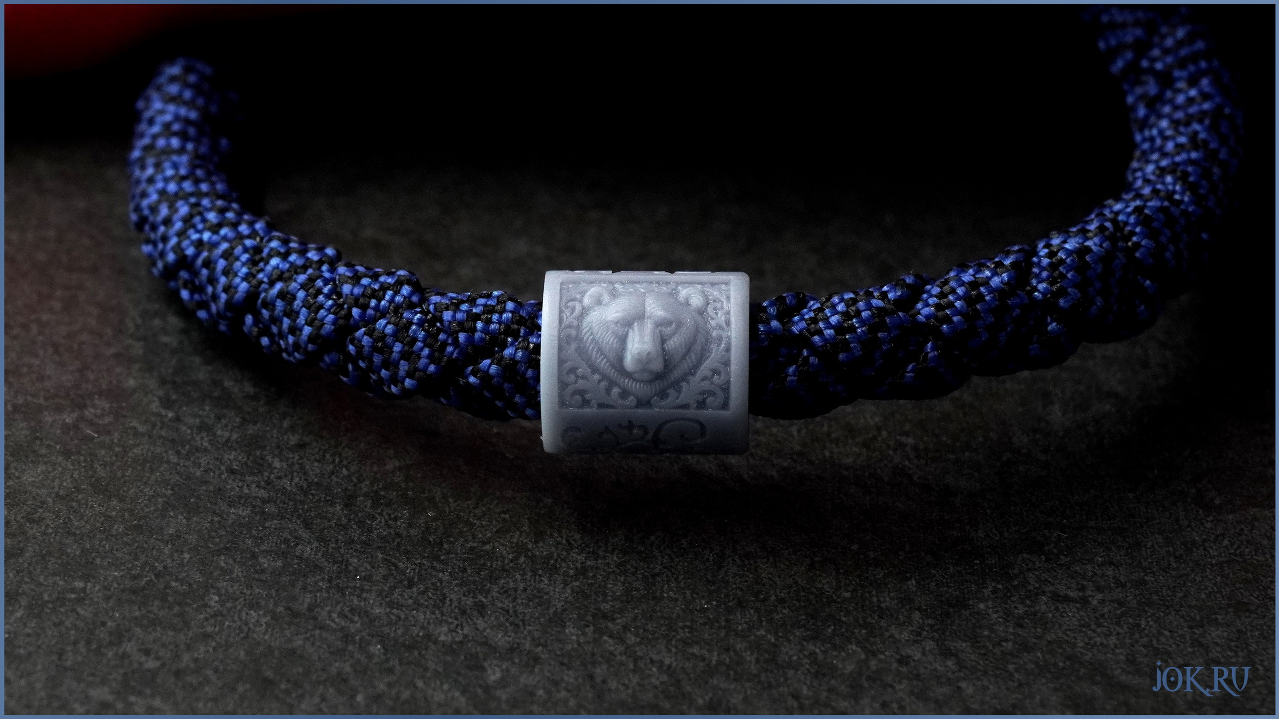 Бусина с медведем – шарм для браслета на заказ в Joker-Studio