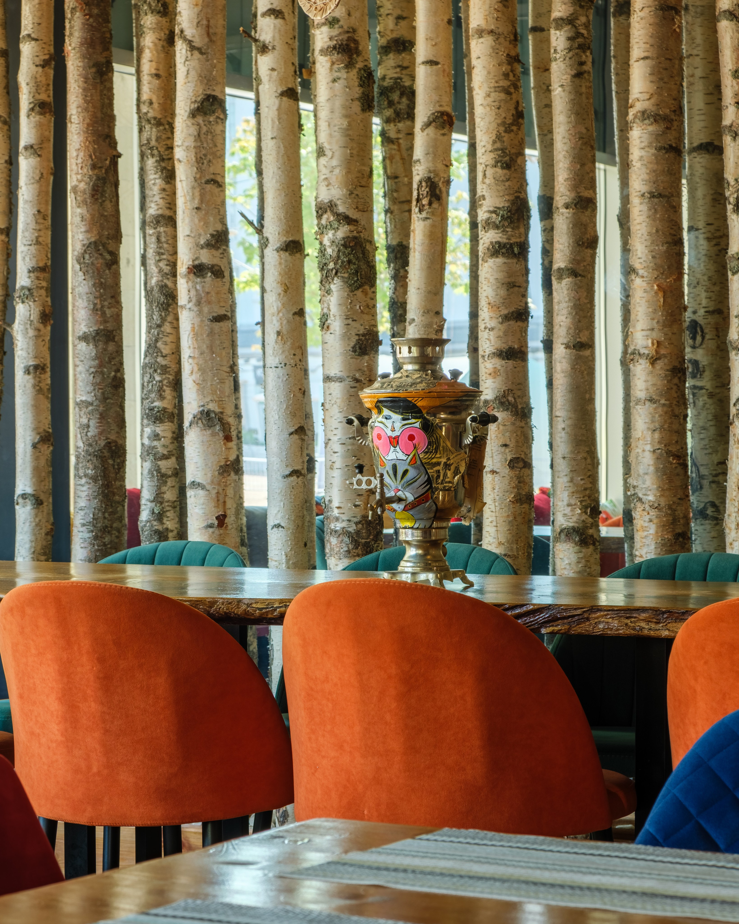 Интерьерная фотосессия кафе «Берёзка»