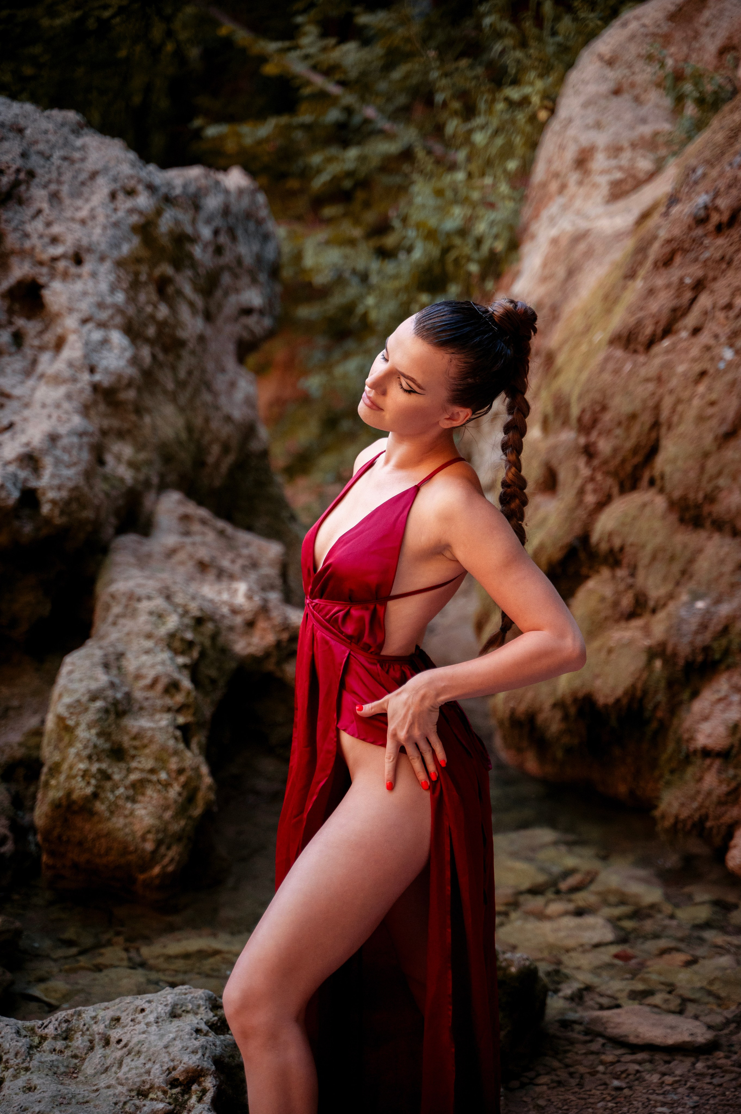 Водопад. Ира. Ваш фотограф в Крыму