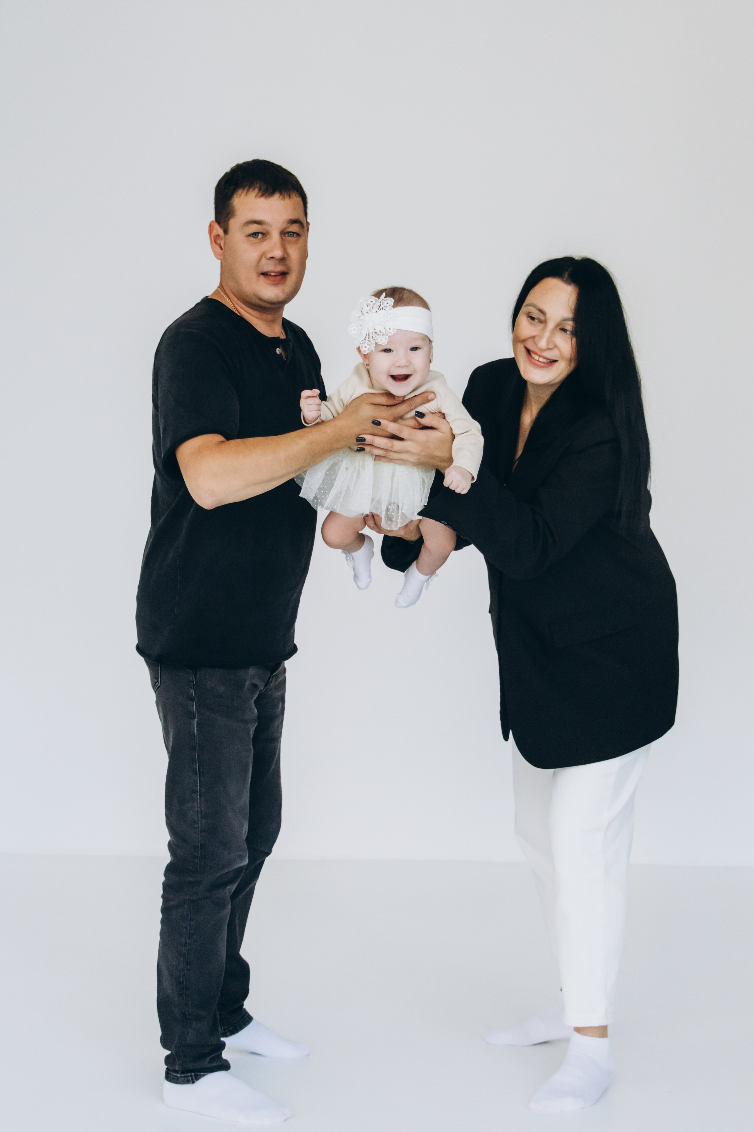 Семейная фотосессия в студии, Екатеринбург. Фотограф в Екатеринбурге Пойгина Елена