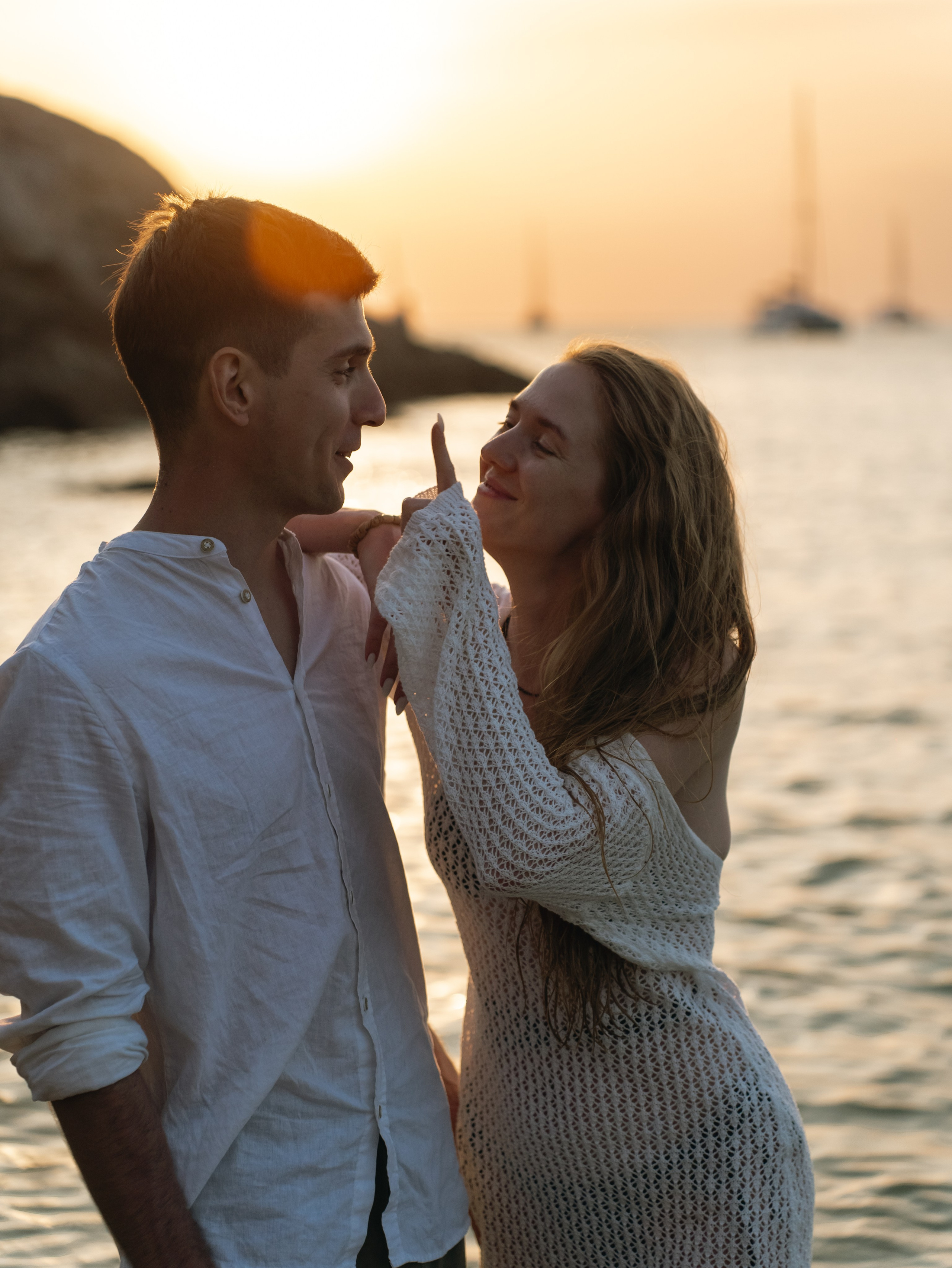 Фотосессия свидание на закате у моря. Фотограф из Екатеринбурга Алена Мусалимова