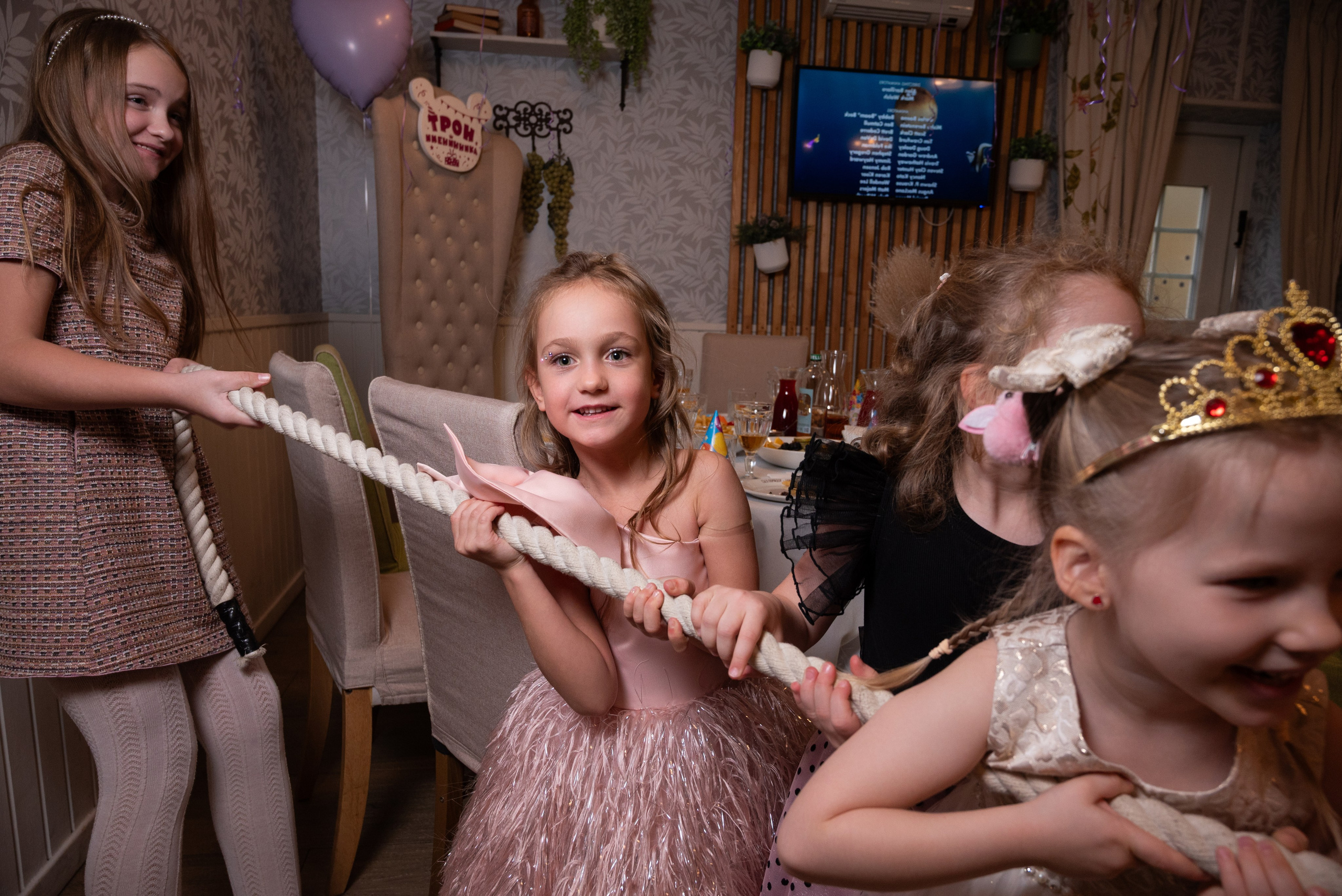 Детские дни рождения. Фотограф мероприятий в Москве