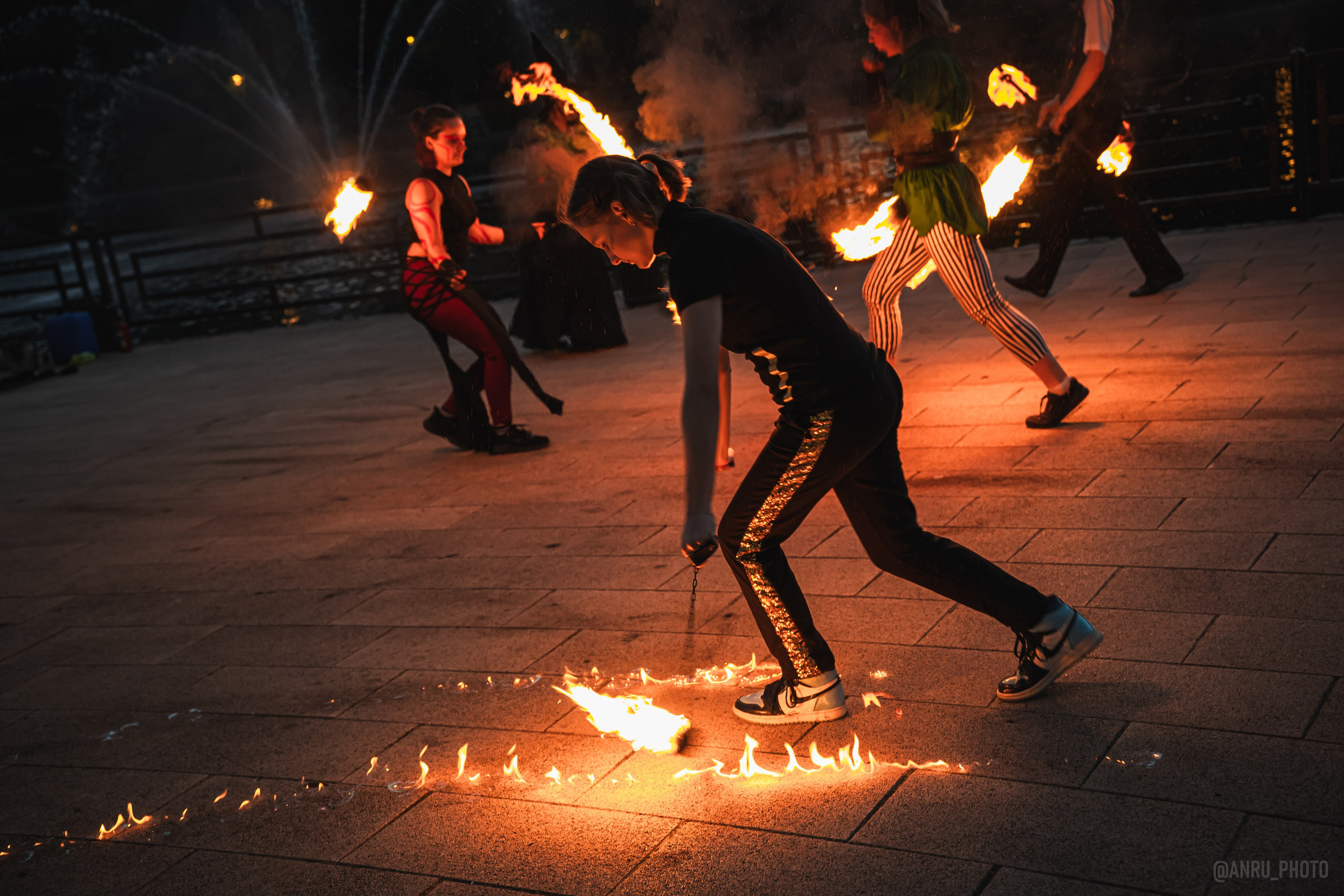 «FIRE FAMILY» Фаершоу. Репортажный фотограф Анастасия Рубцова