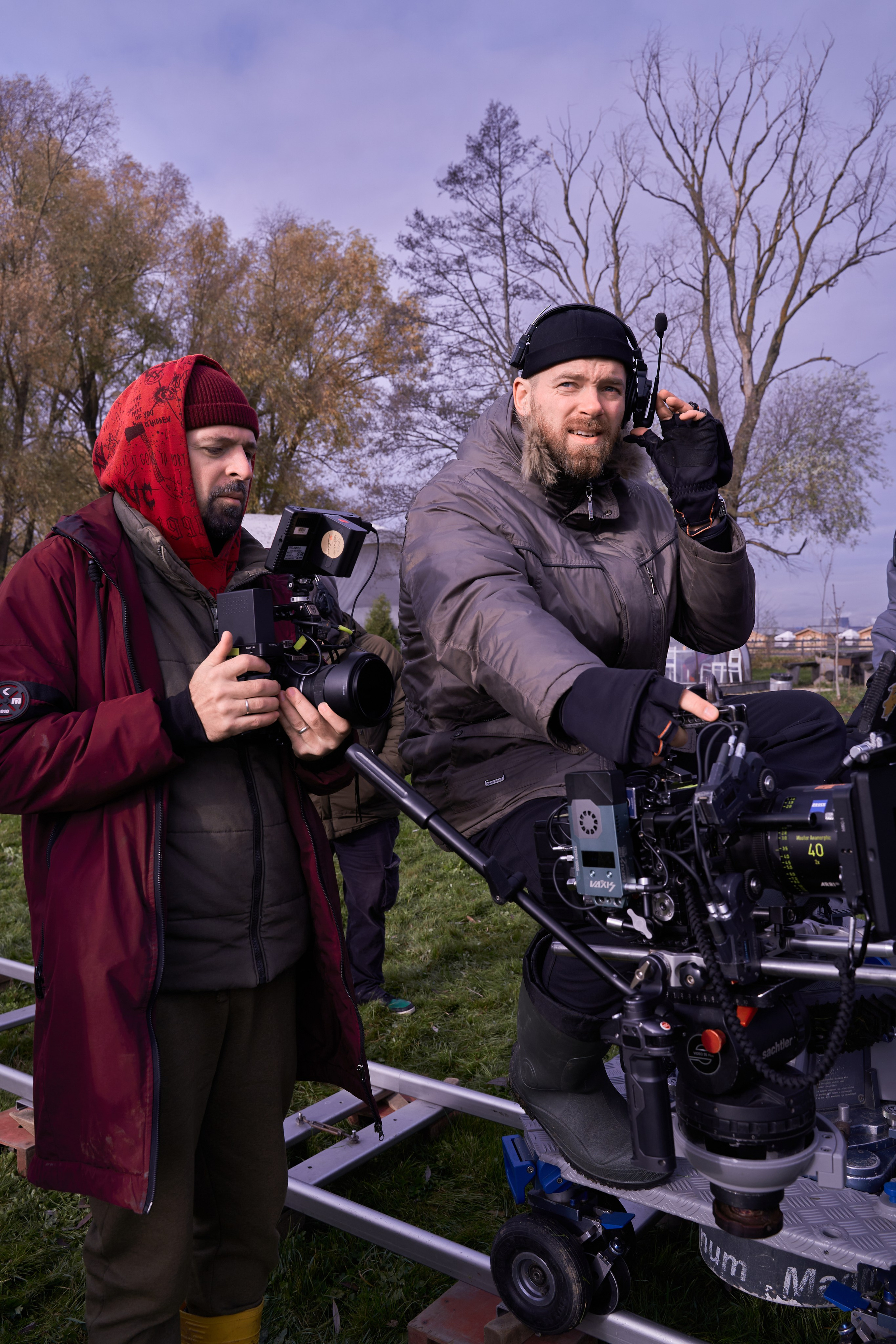 Бекстейдж съемки сериала. Krasnopoliophoto