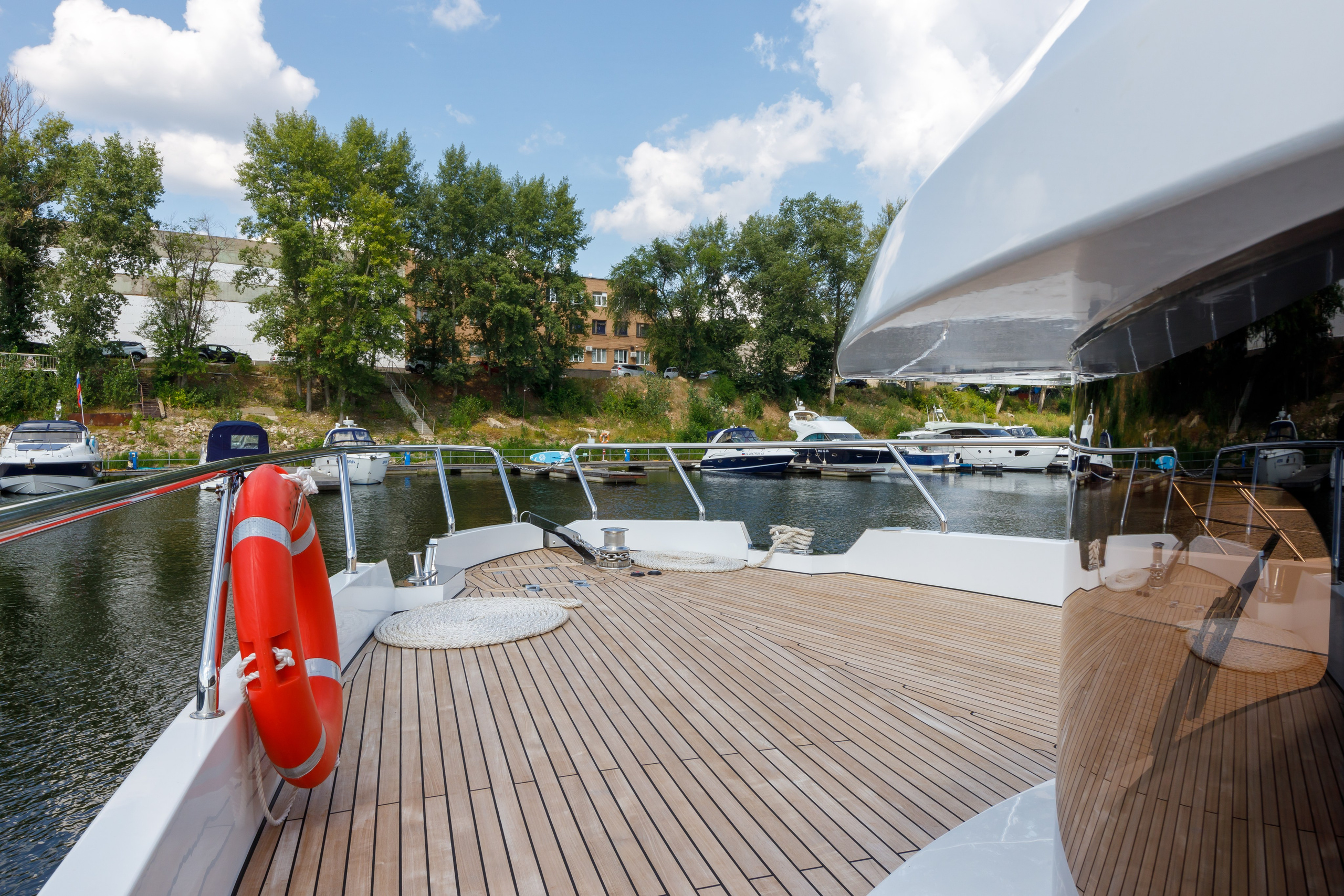 Съёмка яхты для презентаций и&nbsp;продаж