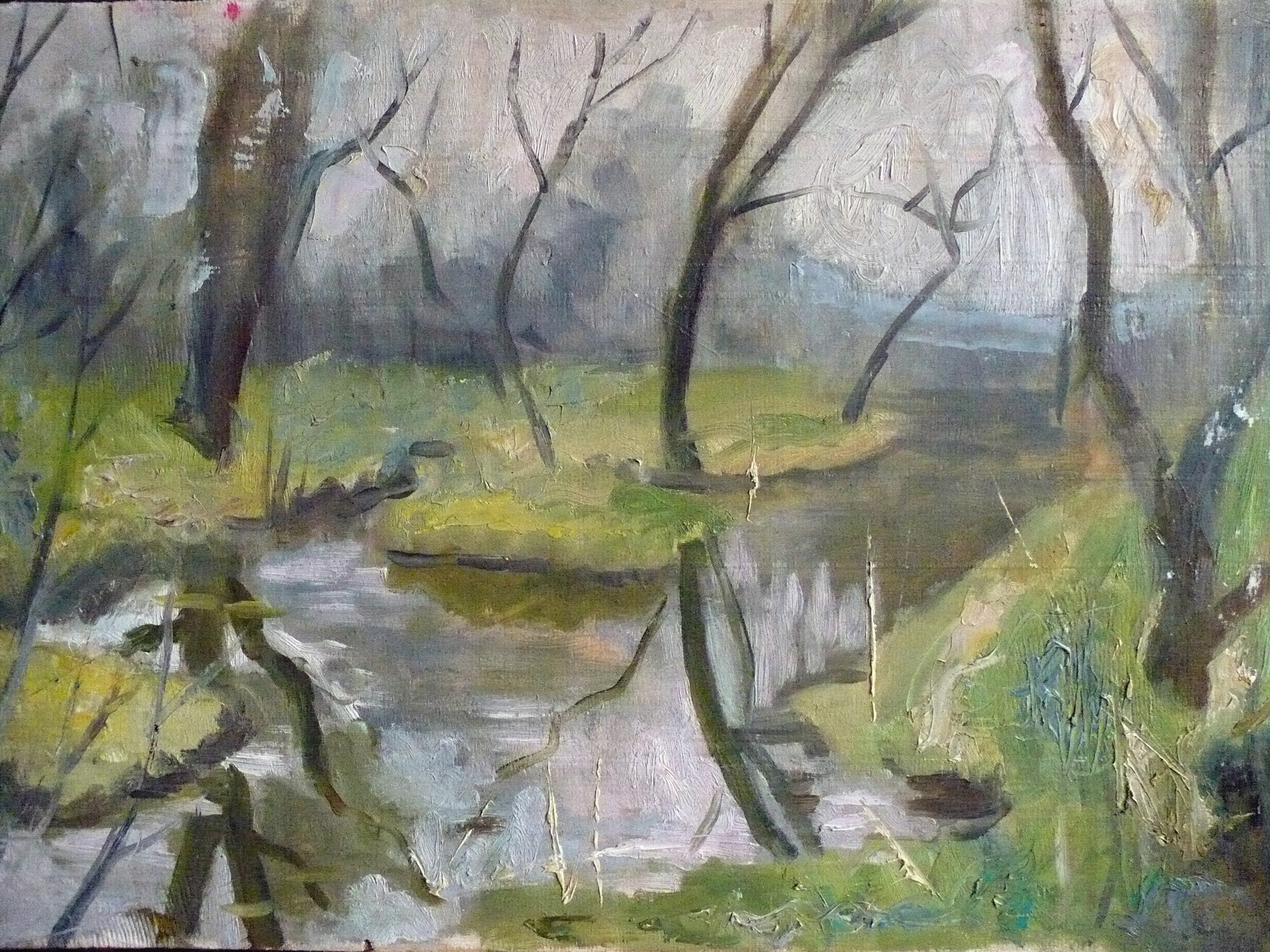 Пейзаж — художник Андреева Ирина. Художник в Липецке Ирина Андреева