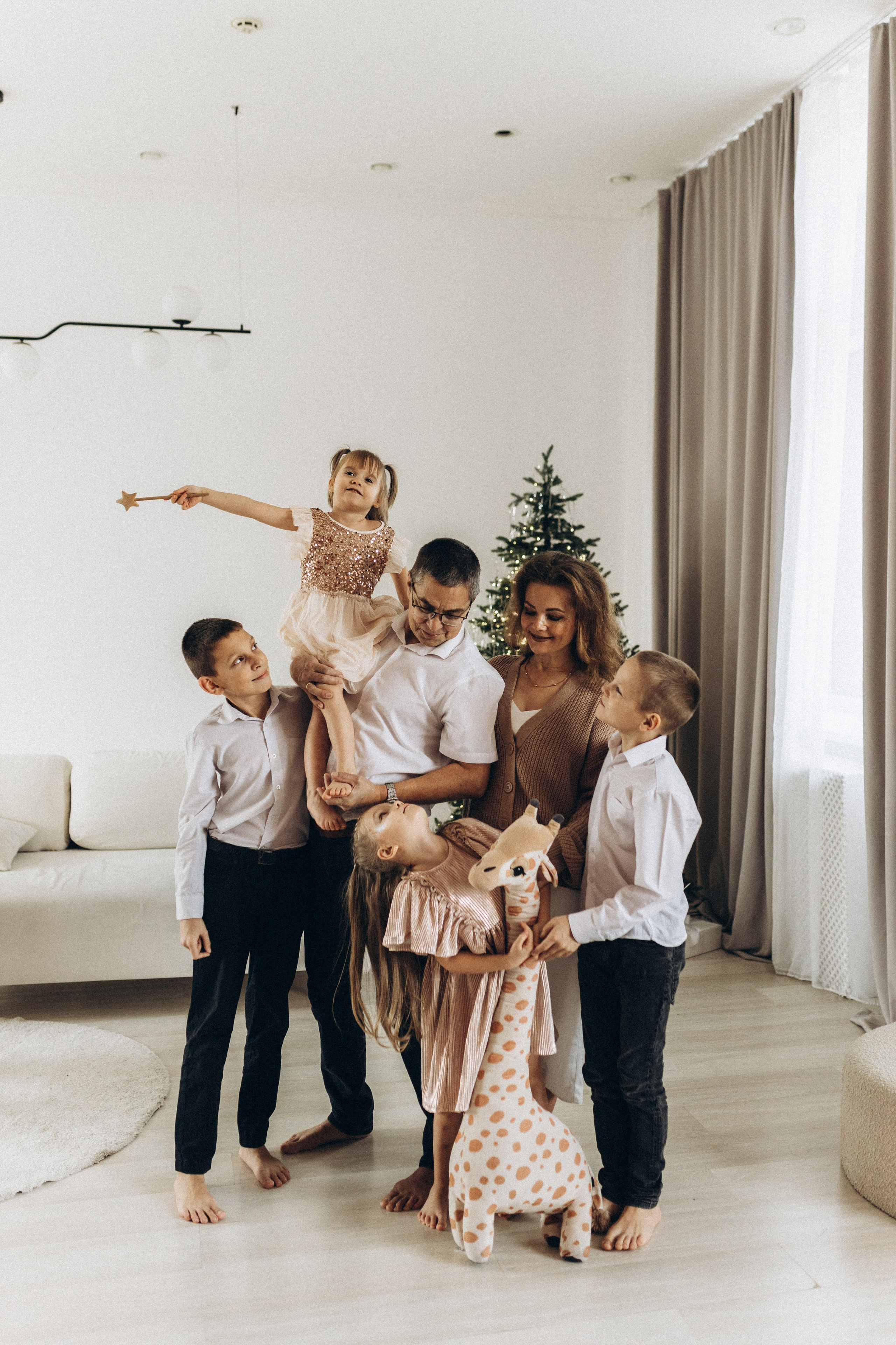 Андрей, Лариса, Егор, Тимур, Лера и Наташа. Семейный фотограф в Новороссийске и Анапе Александра Яковлева