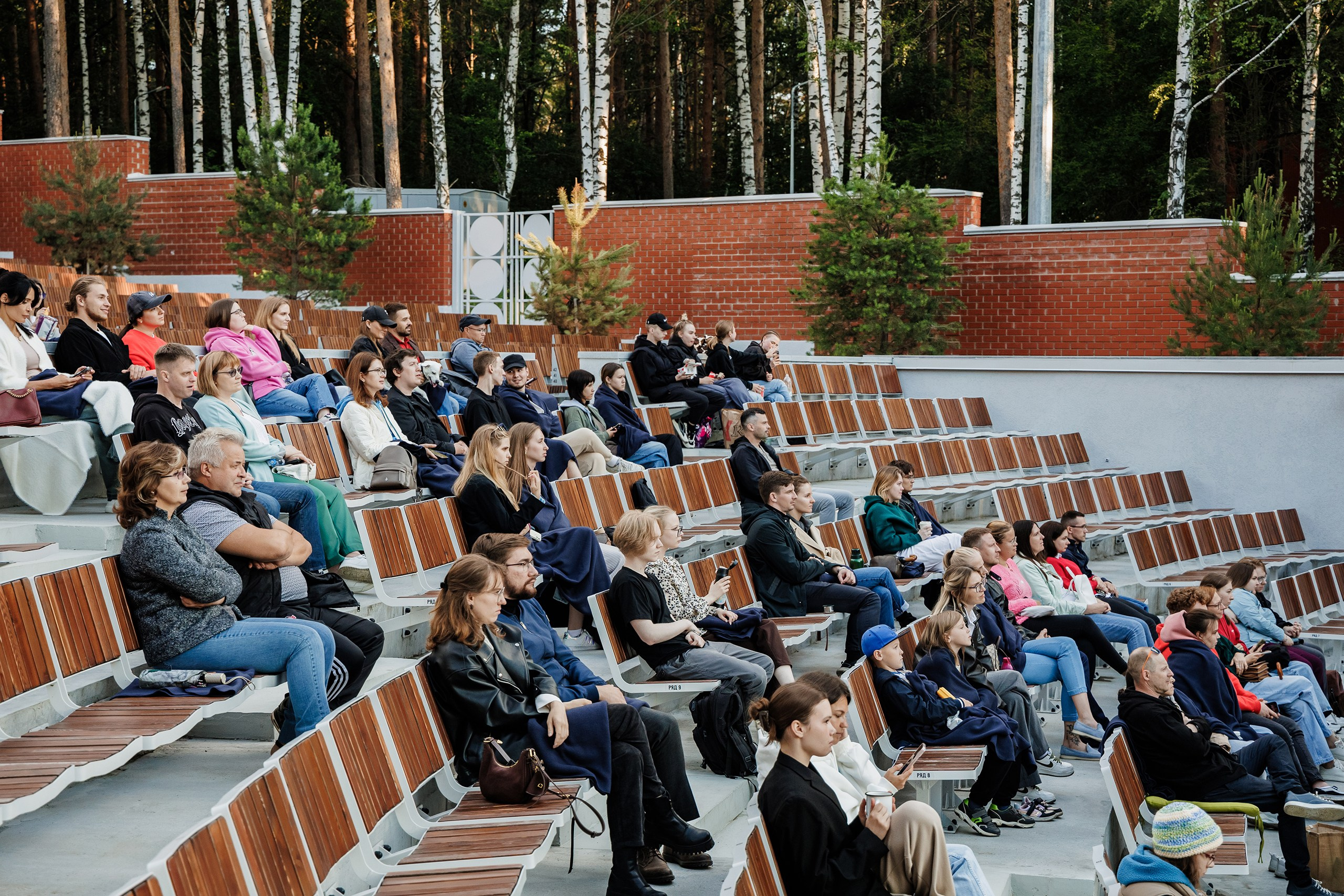 Открытие летнего кинотеатра KION. Фотограф Павел Хрулёв