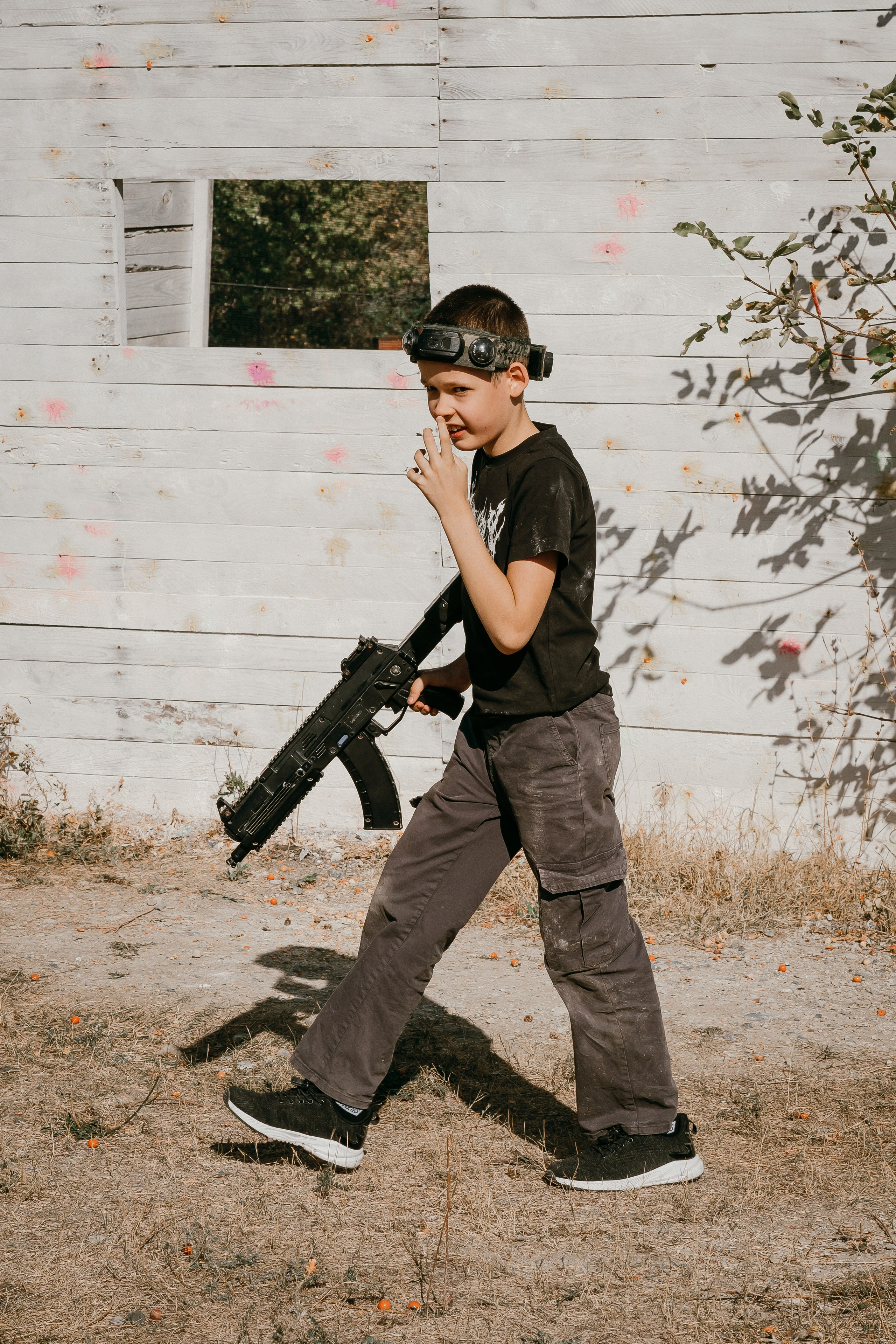 Репортаж: день рождения (лазертаг). Фотограф Шунова Саша