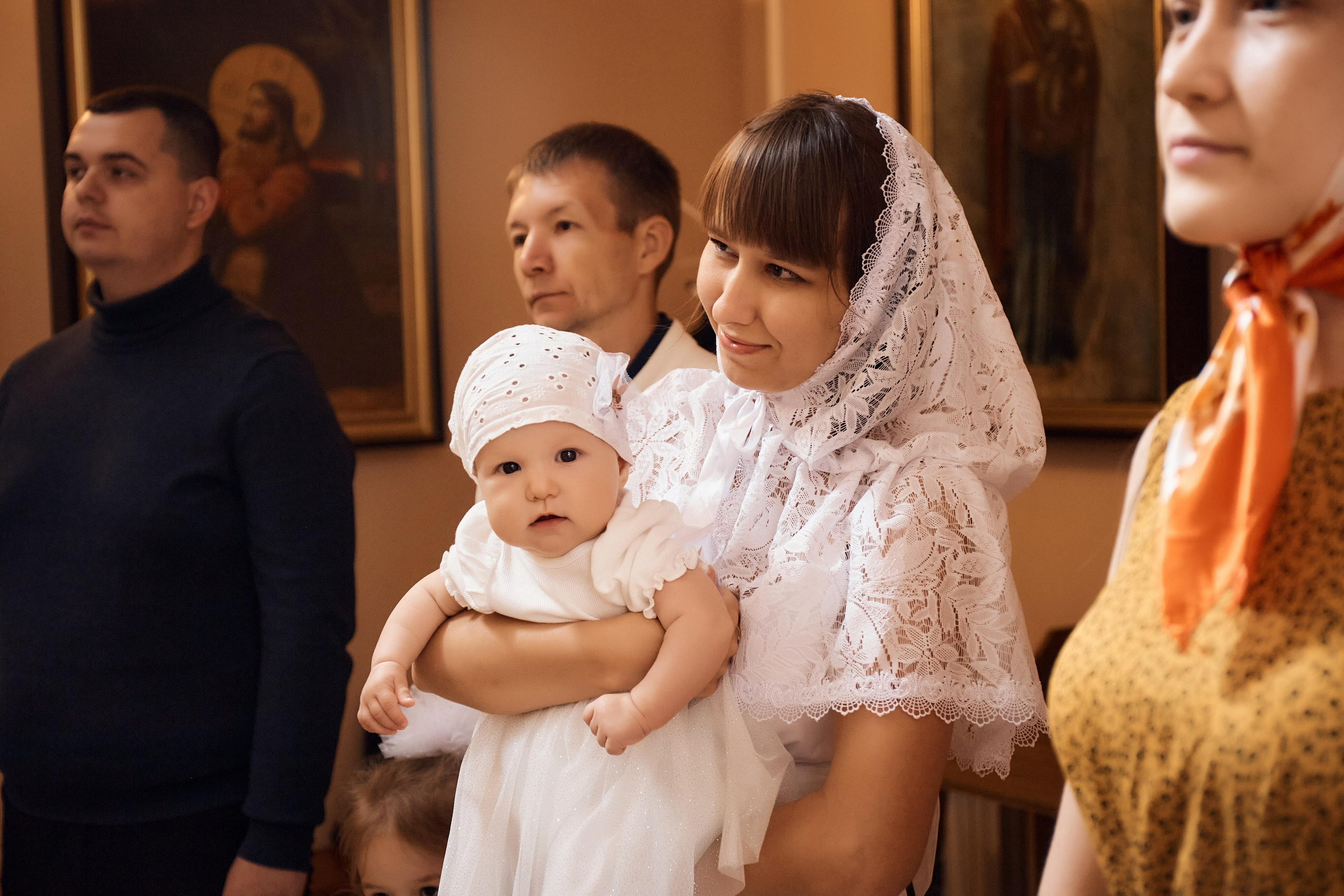 Крещение Евы. Детский и семейный фотограф Шемарова Ольга