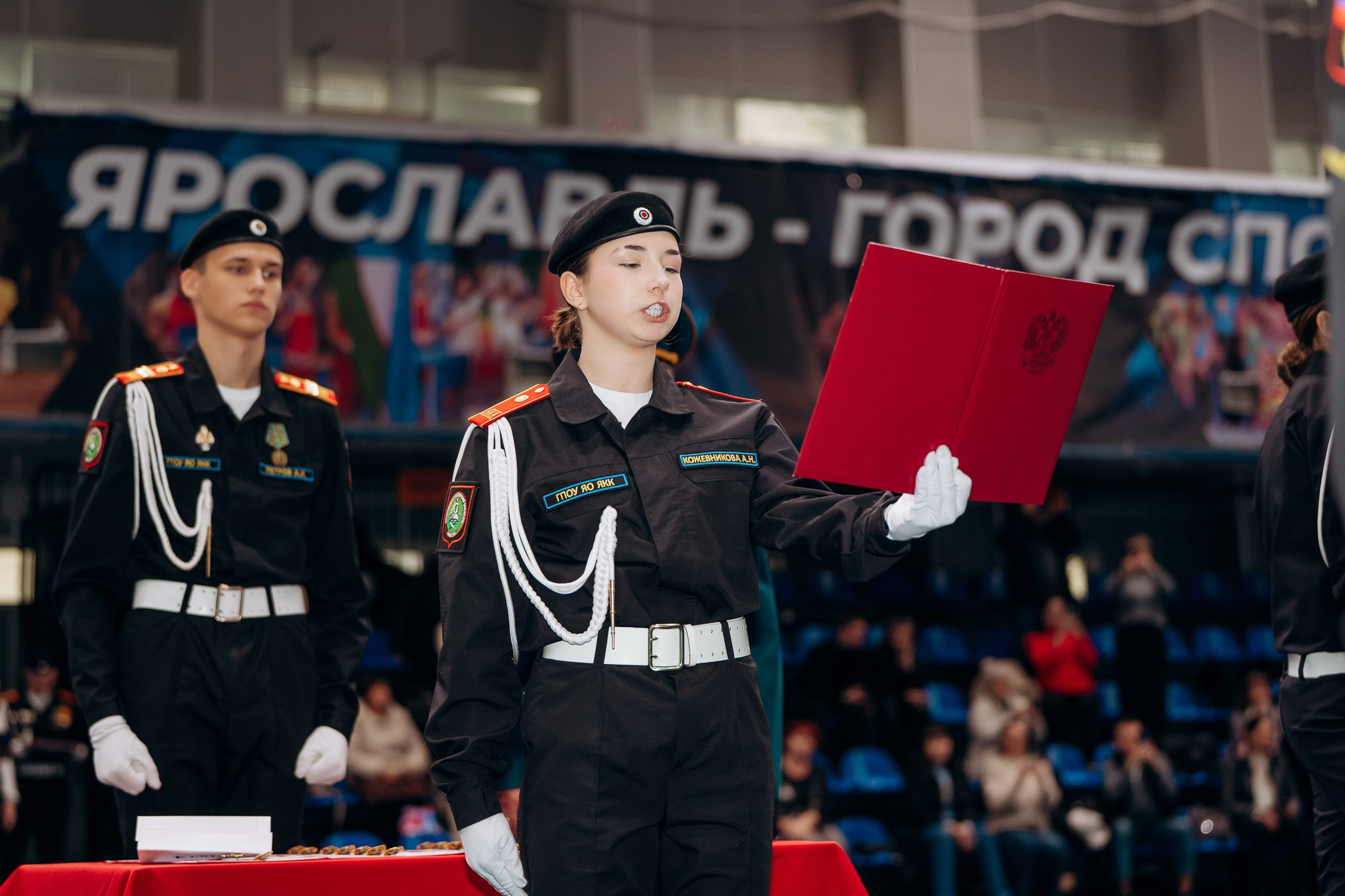 Принятие присяги кадетами. Свадебный и репортажный фотограф в Ярославле Евгений Сальников