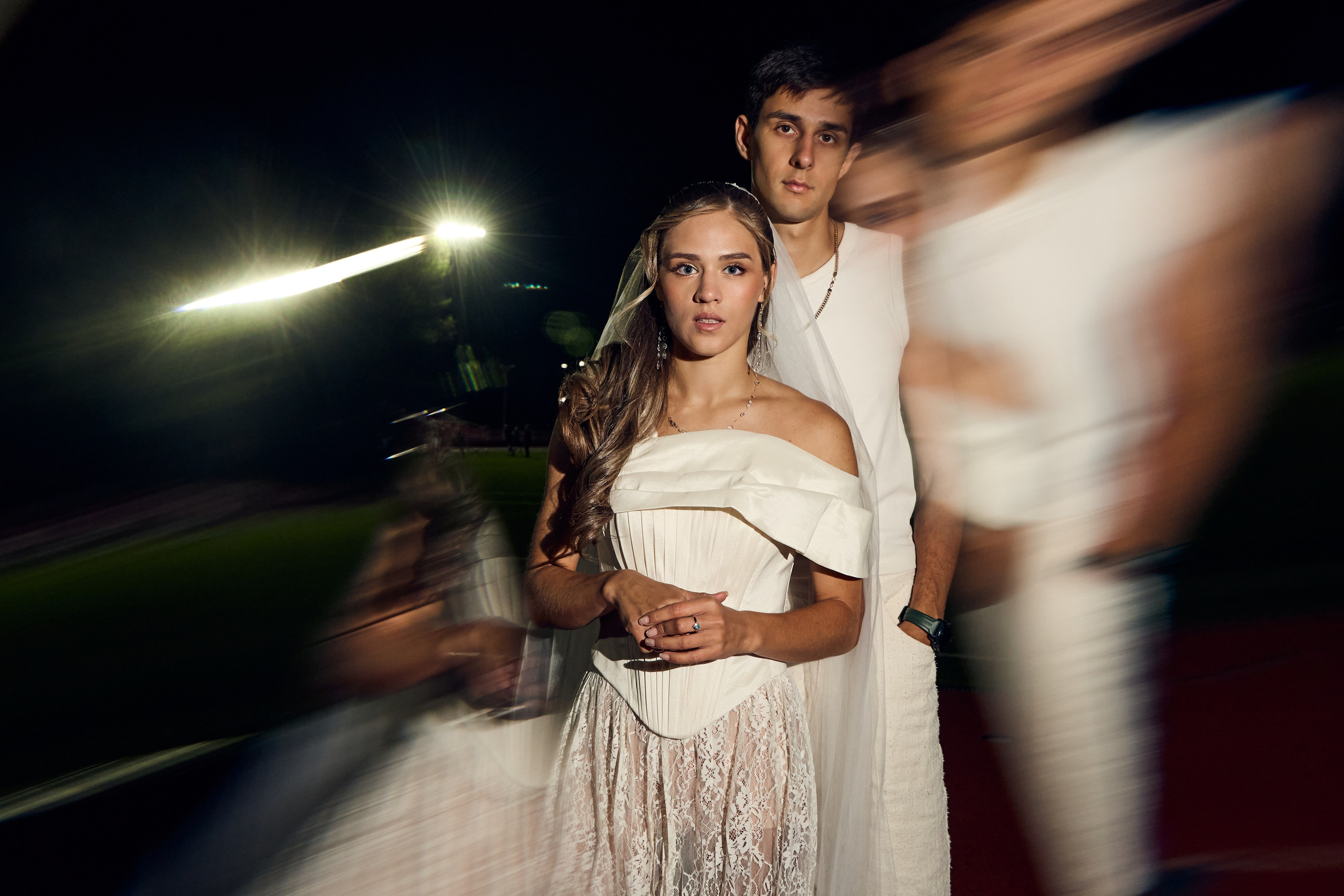Love-story на стадионе. Свадебный фотограф в Армавире Николай Манвелов
