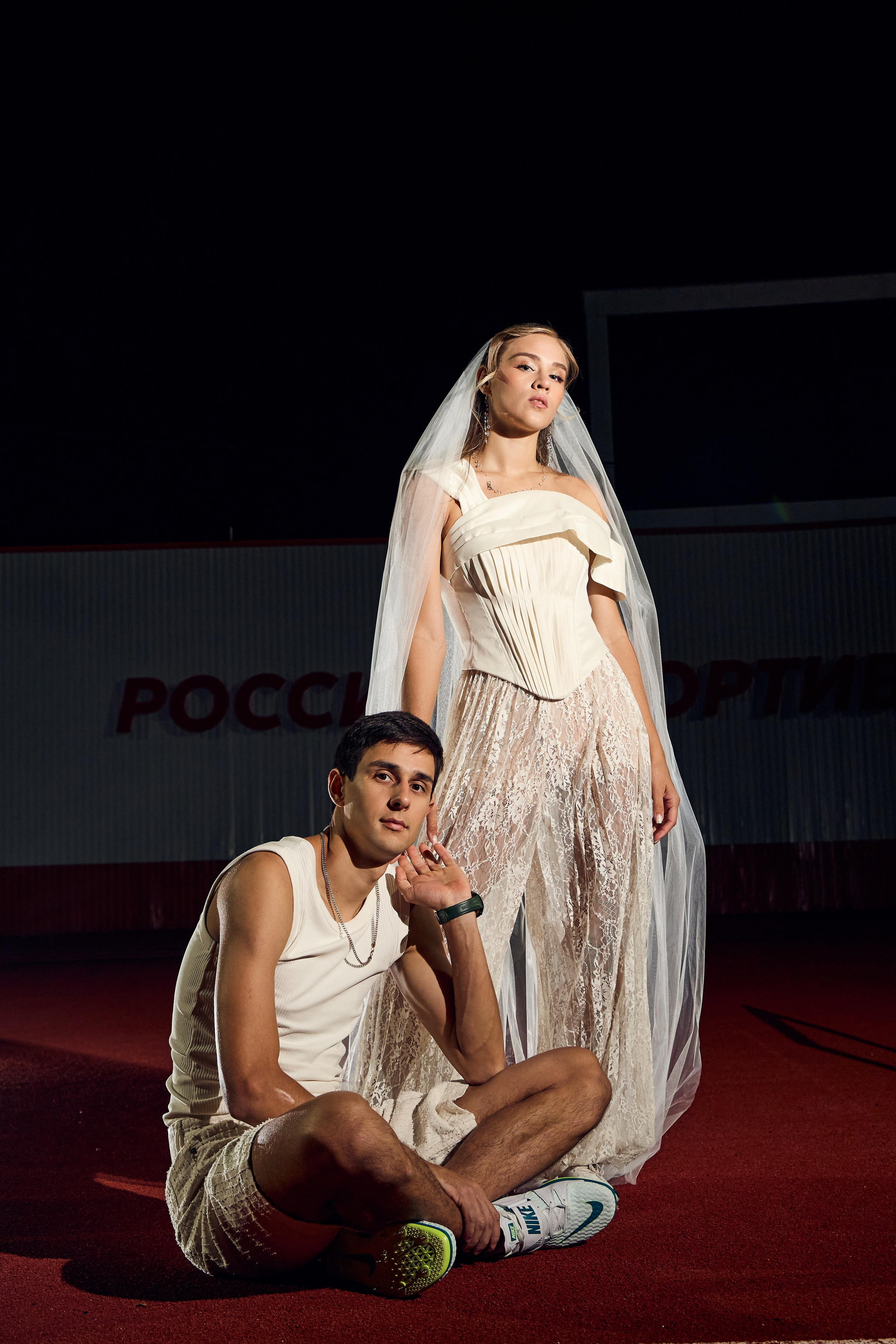 Love-story на стадионе. Свадебный фотограф в Армавире Николай Манвелов