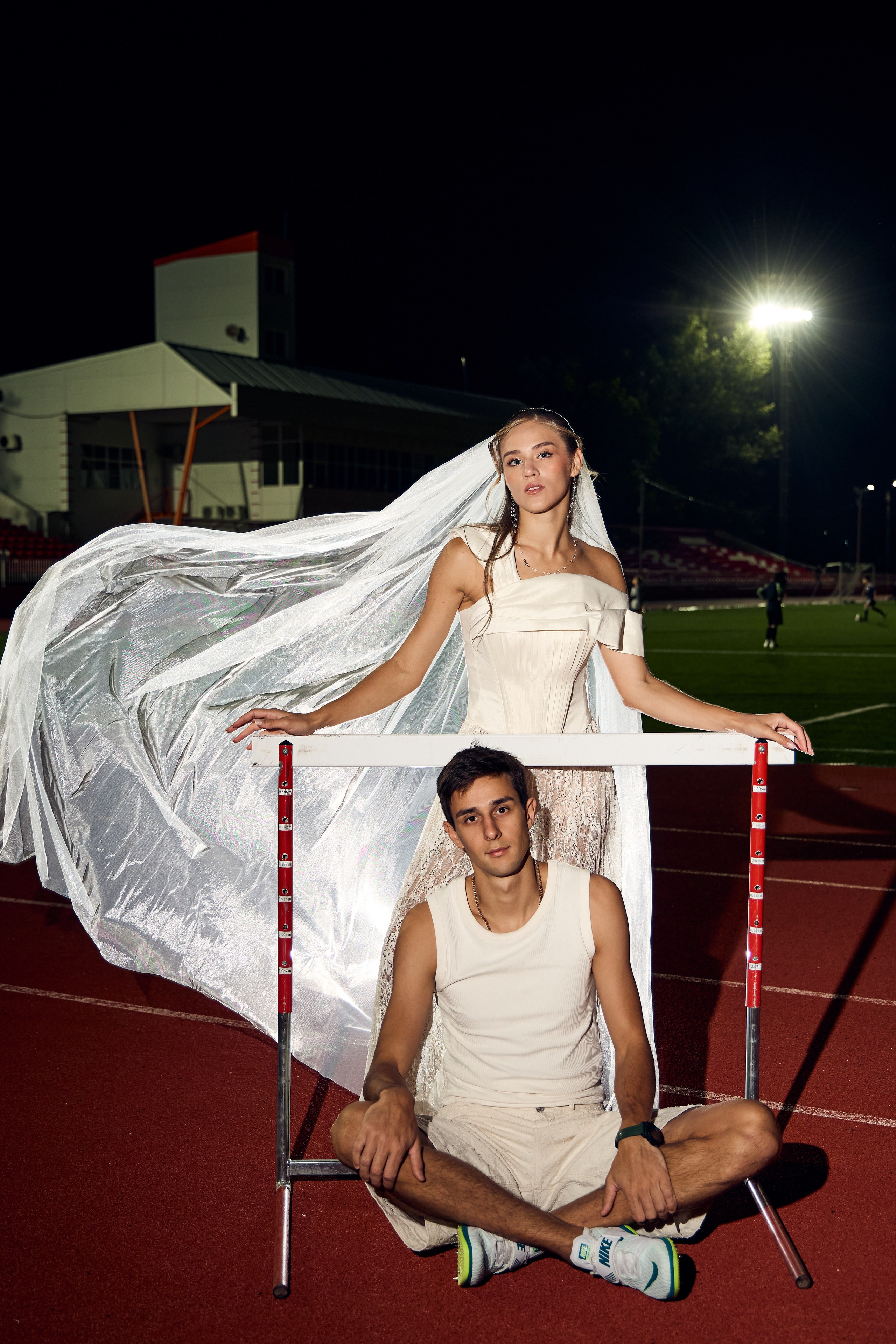 Love-story на стадионе. Свадебный фотограф в Армавире Николай Манвелов