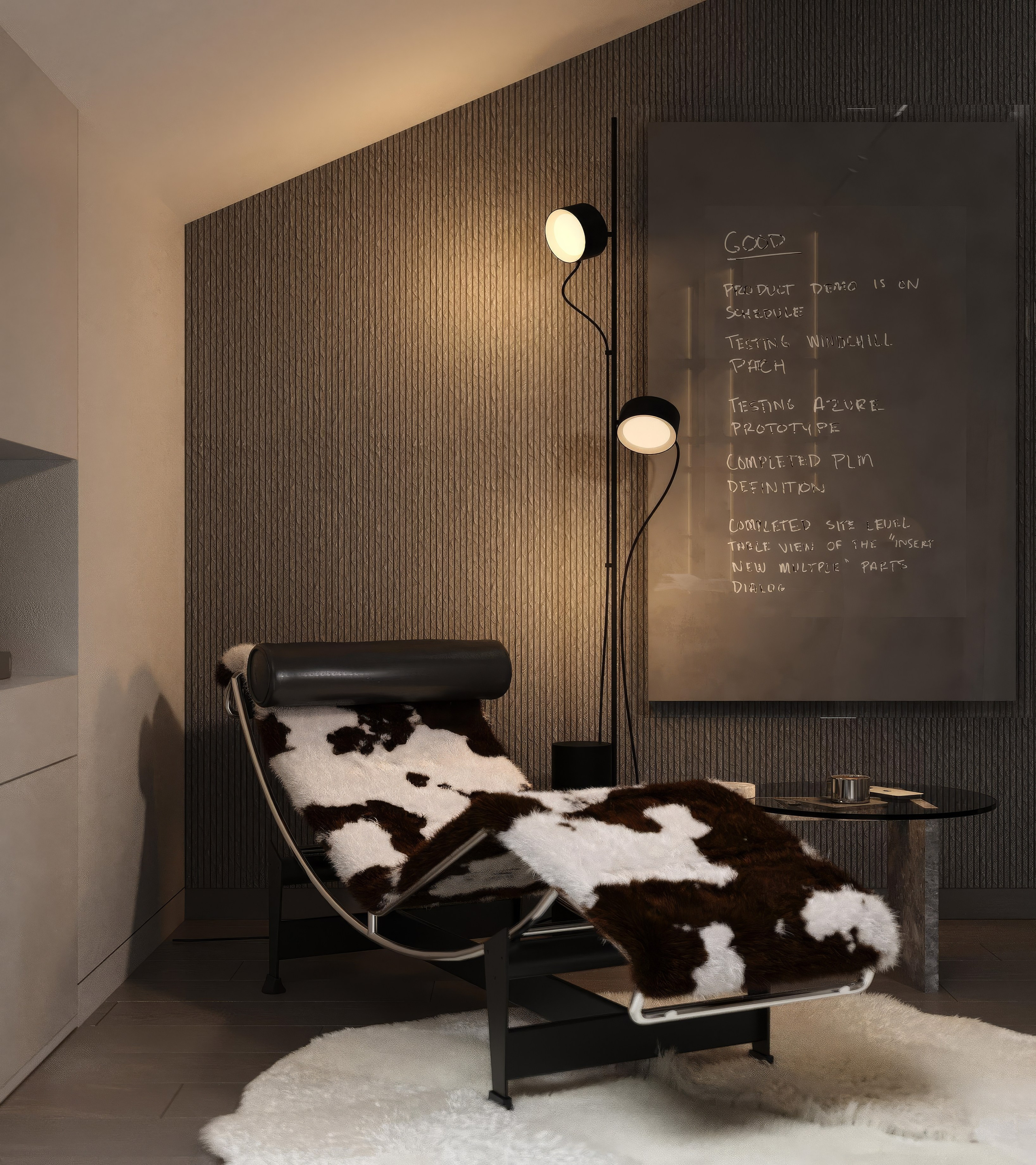 Кабинет в загородном доме. Дизайнер интерьера Еремина Юлия