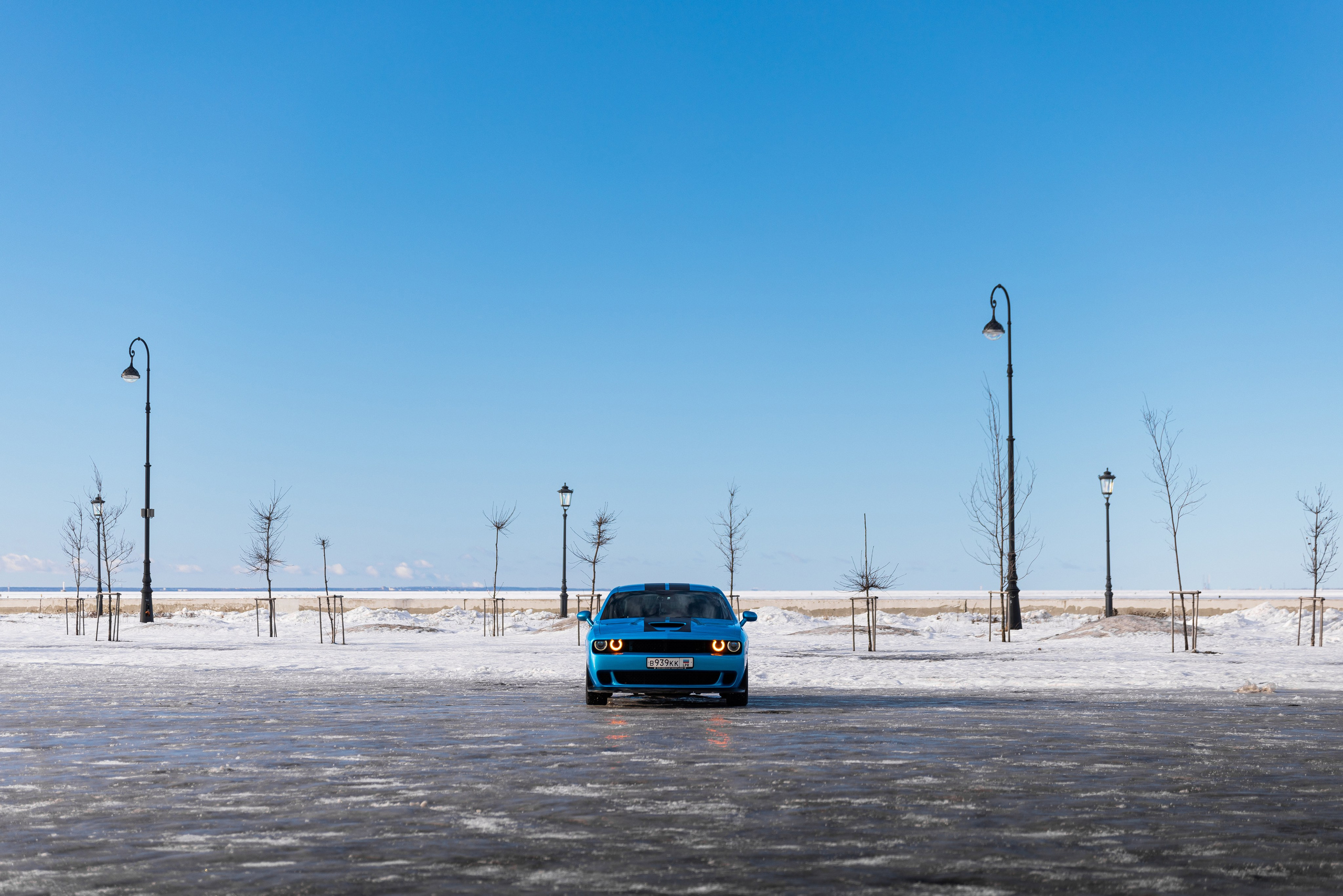 Dodge Challenger. Автомобильный фотограф в Санкт-Петербурге — Илья Kaseone_1
