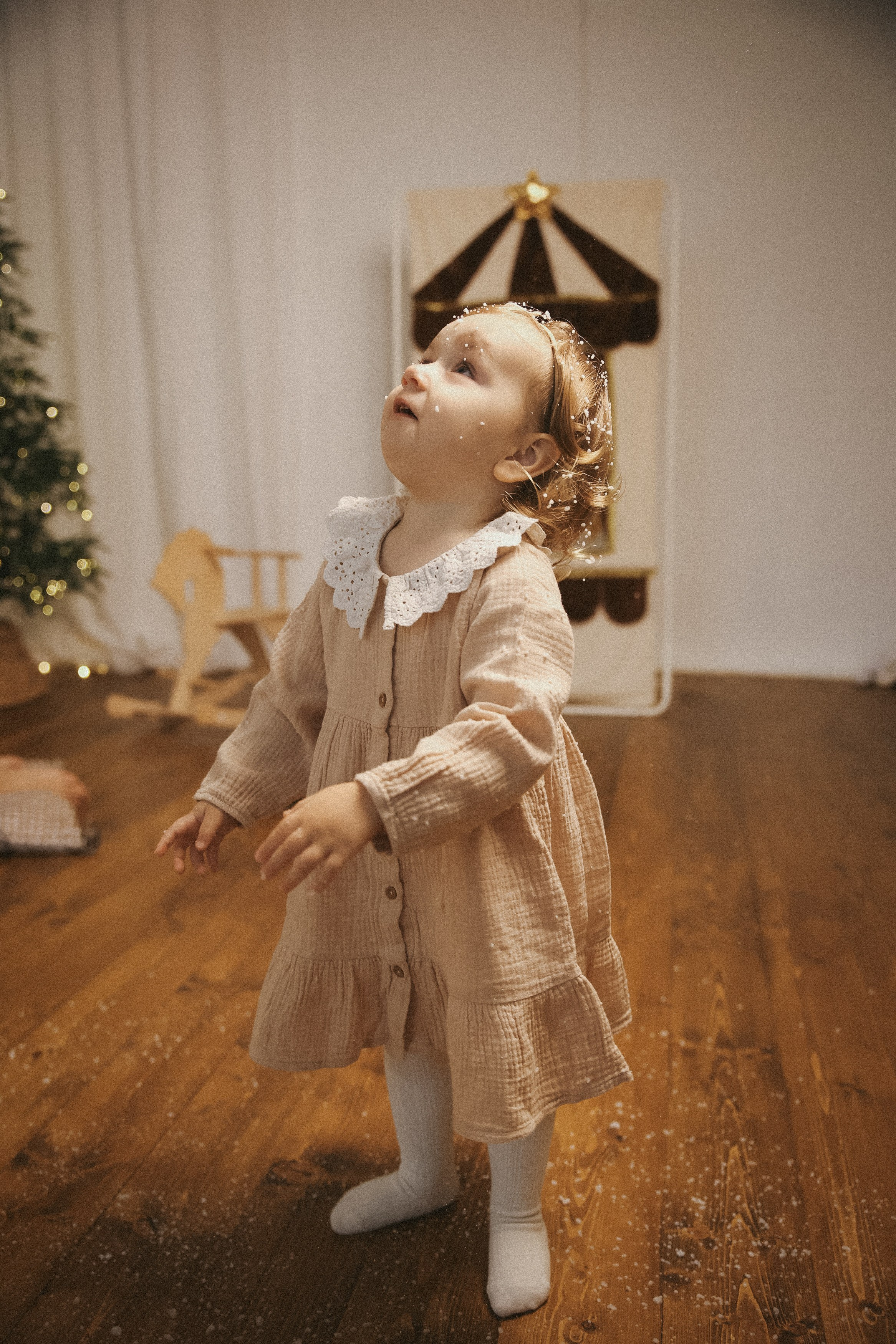 Новогодняя фотосессия во Владимире съемка на новый год фотосессия в студии. Фотограф Владимир Москва