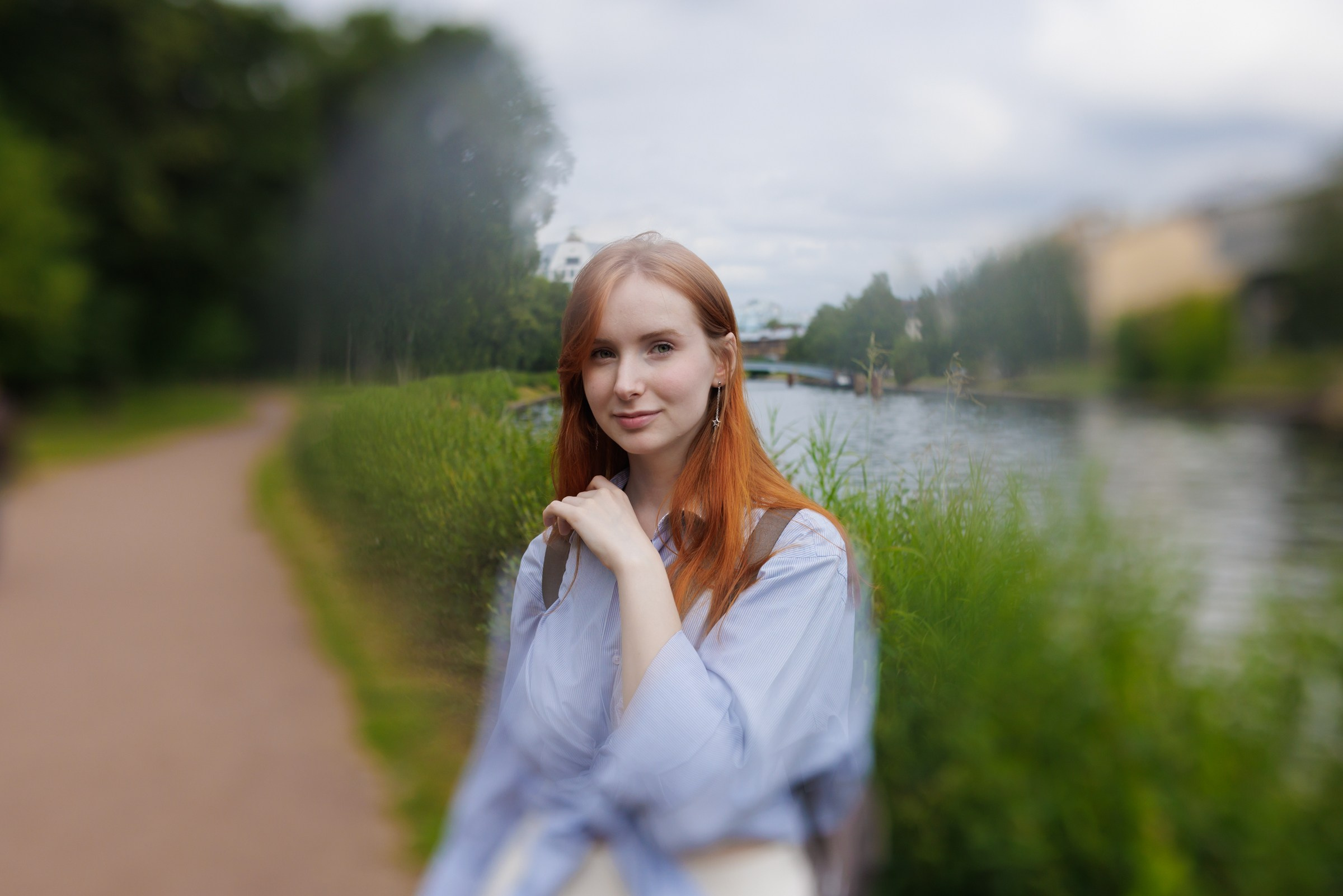 Маша Исаева. Петровский парк. Портретный фотограф в Санкт-Петербурге Александр Быстрицкий