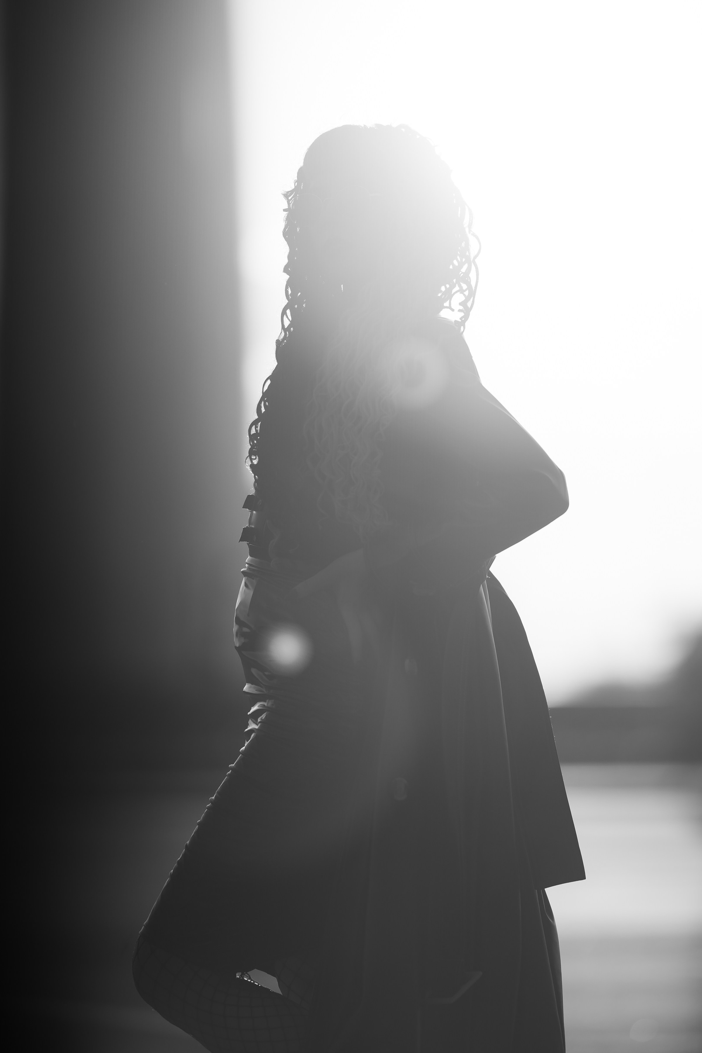 Оля. Паркинг. Портретный фотограф в Санкт-Петербурге Александр Быстрицкий