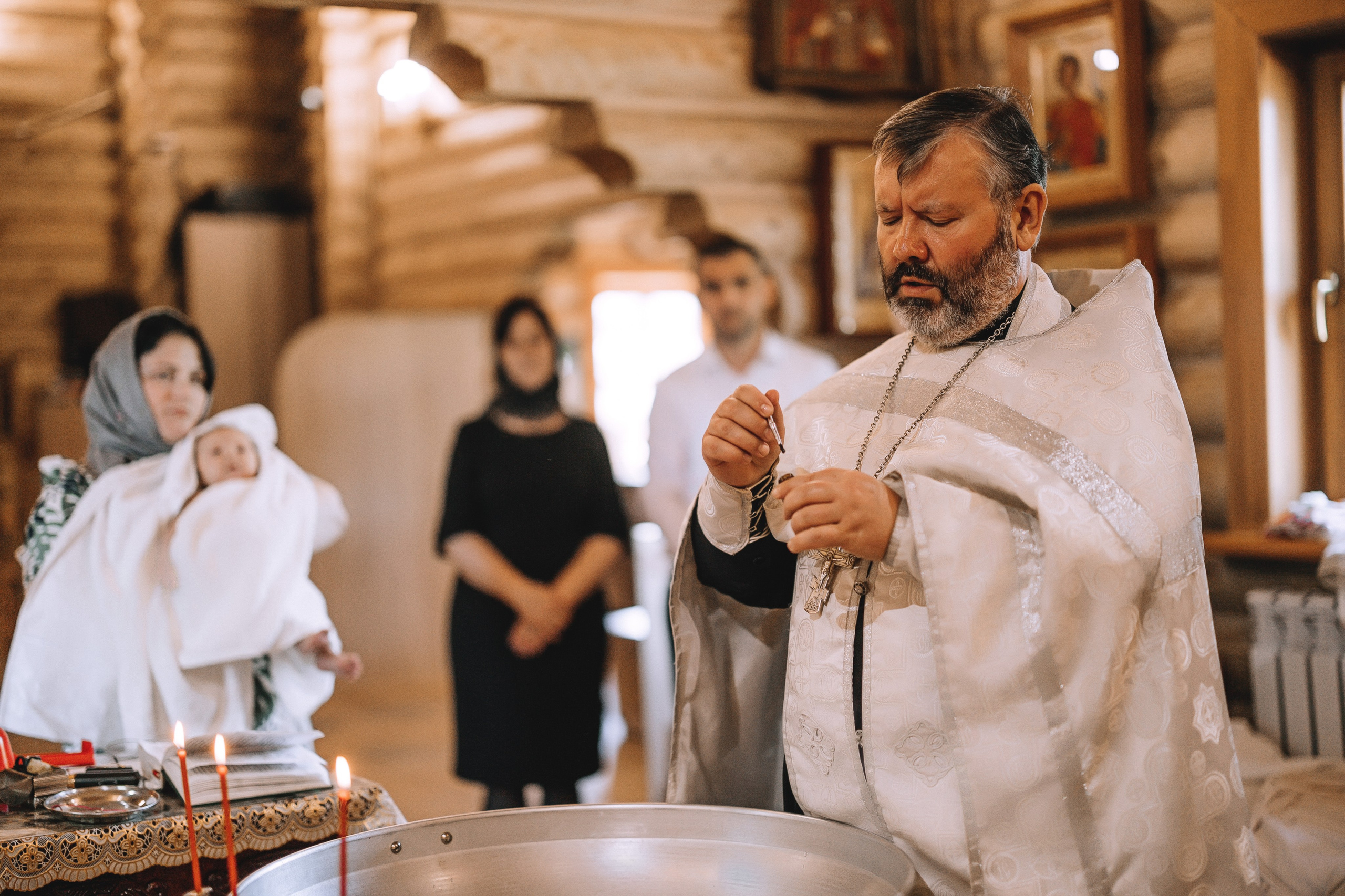 Крещение Елизаветы. Александр Антонов. Профессиональный свадебный, репортажный фотограф в Москве, Подольске. Фото+Видео на любой праздник