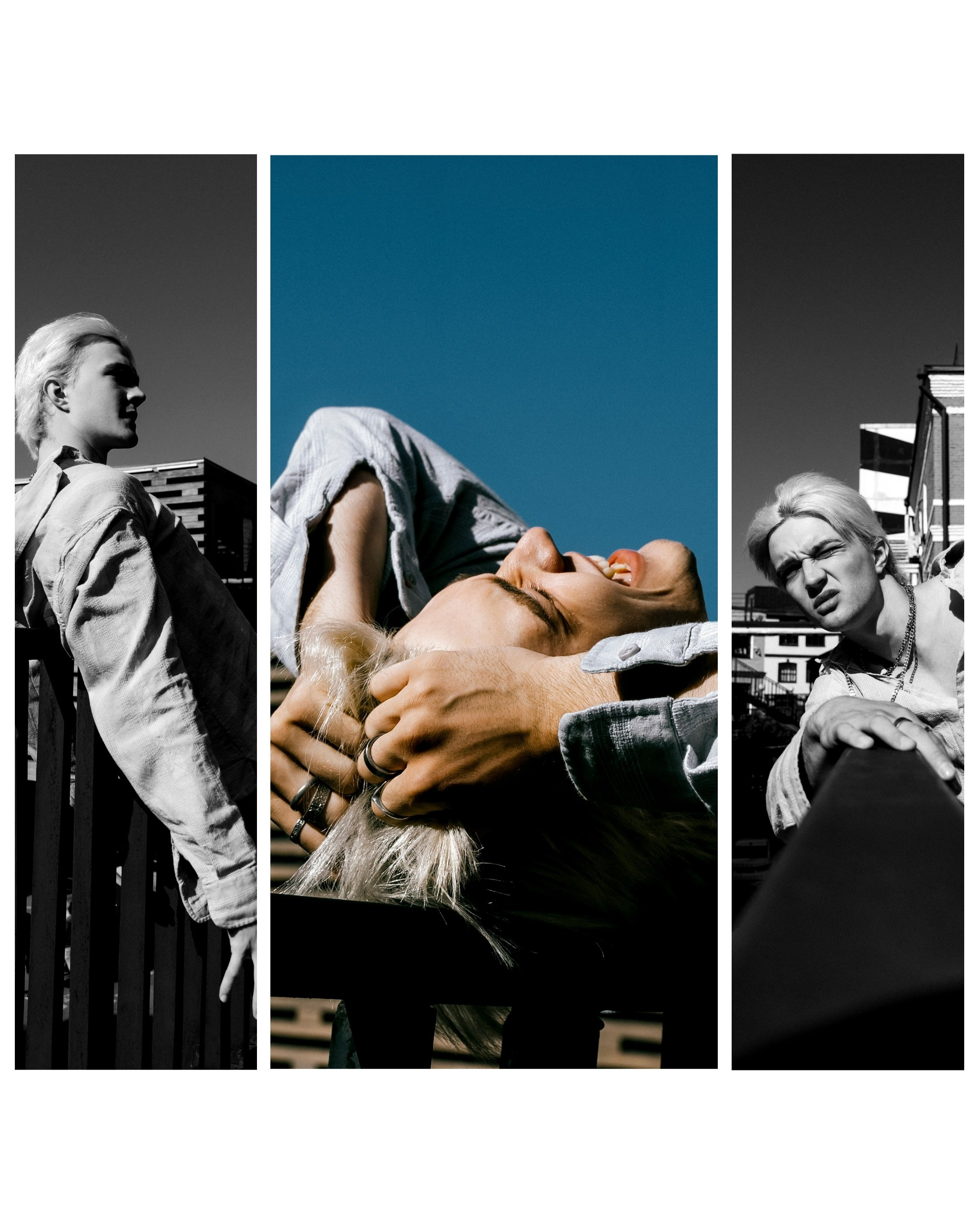 парень кричит