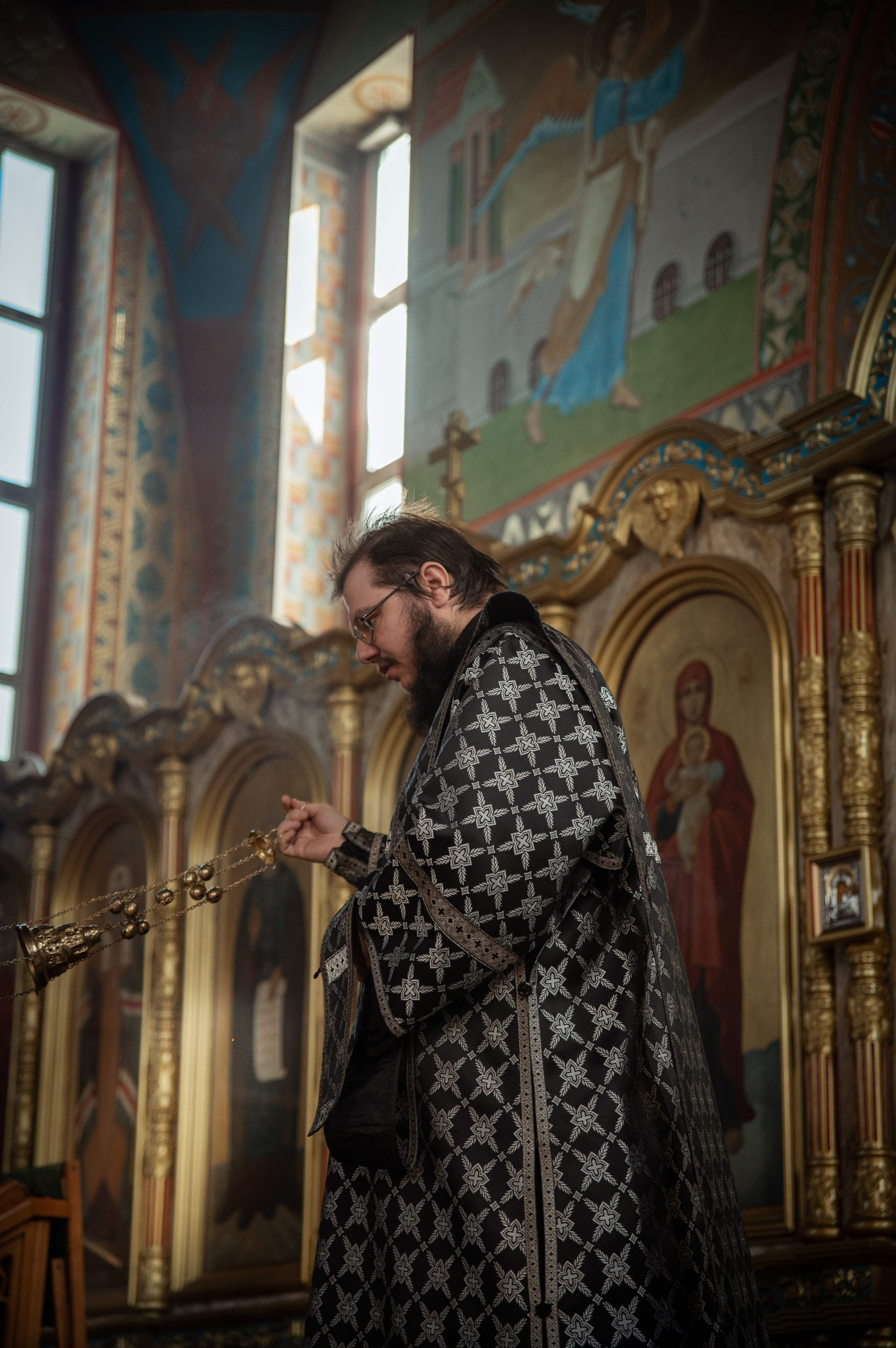 Преждеосвящение Даров. Храм Серафима Саровского. Церковный, семейный и репортажный фотограф Волгоград, Волжский