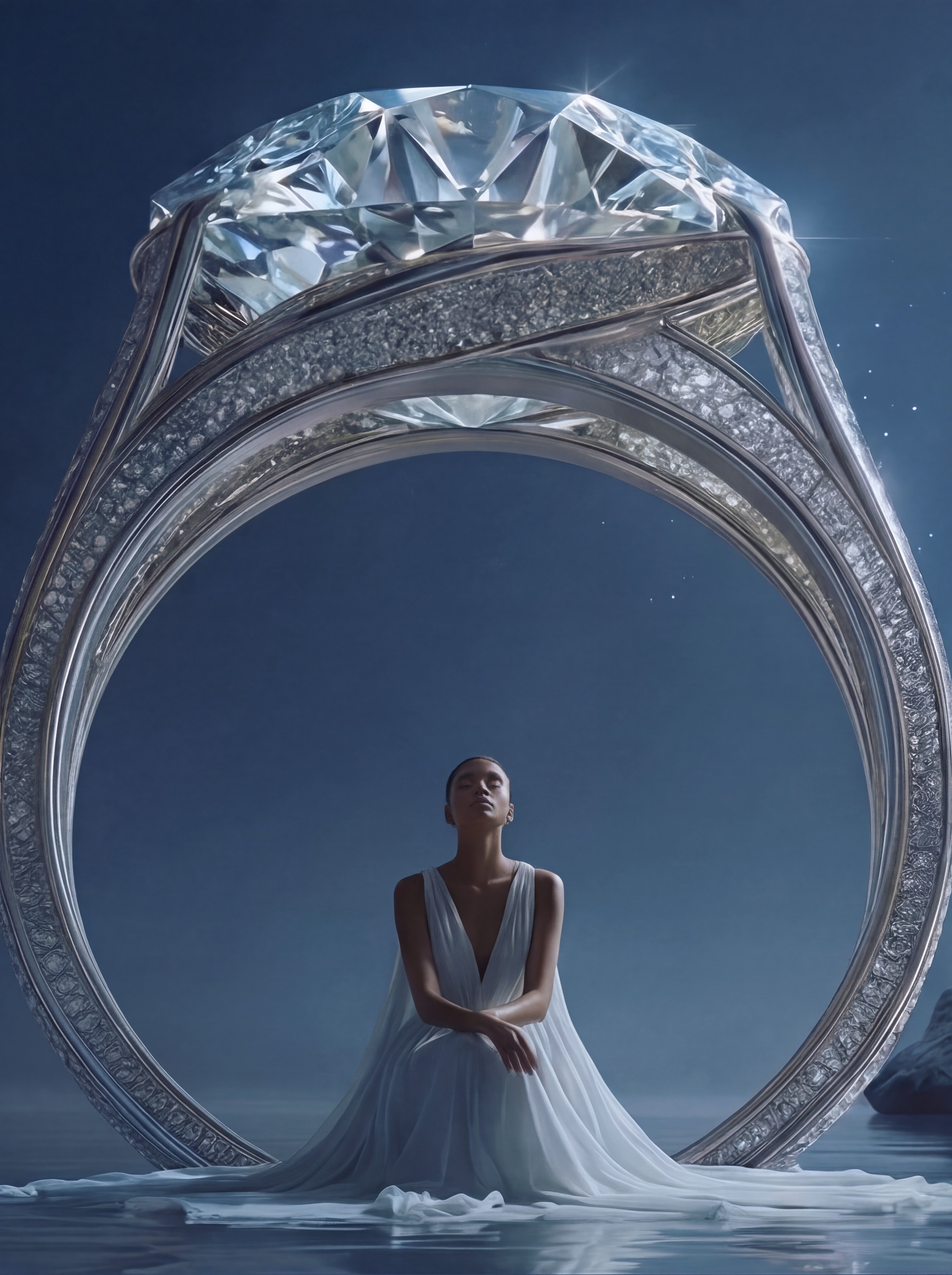 Ювелирные изделия. Katrin — AI-съемки и креативные ролики для брендов