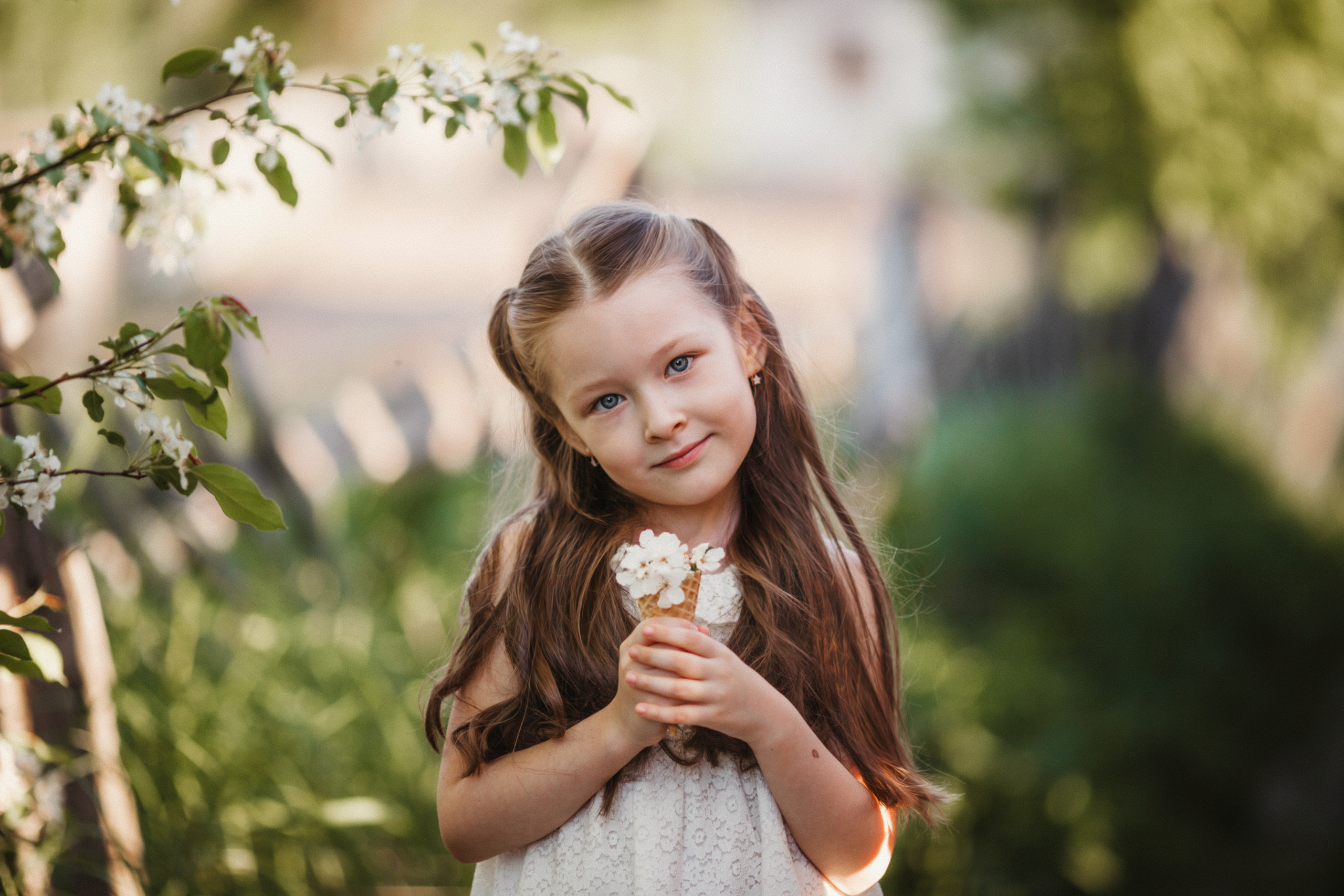 София и цветущий май в Томске. Семейный фотограф в Москве Марина Петра