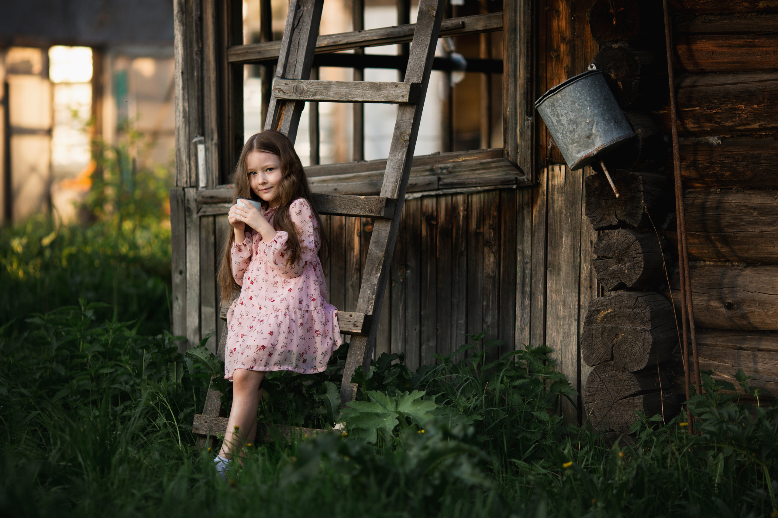 София и цветущий май в Томске. Семейный фотограф в Москве Марина Петра