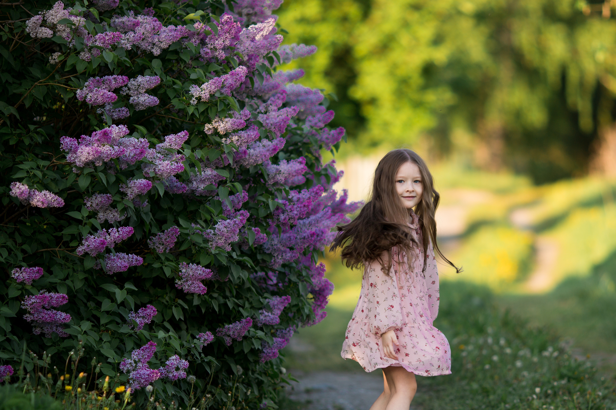София и цветущий май в Томске. Семейный фотограф в Москве Марина Петра