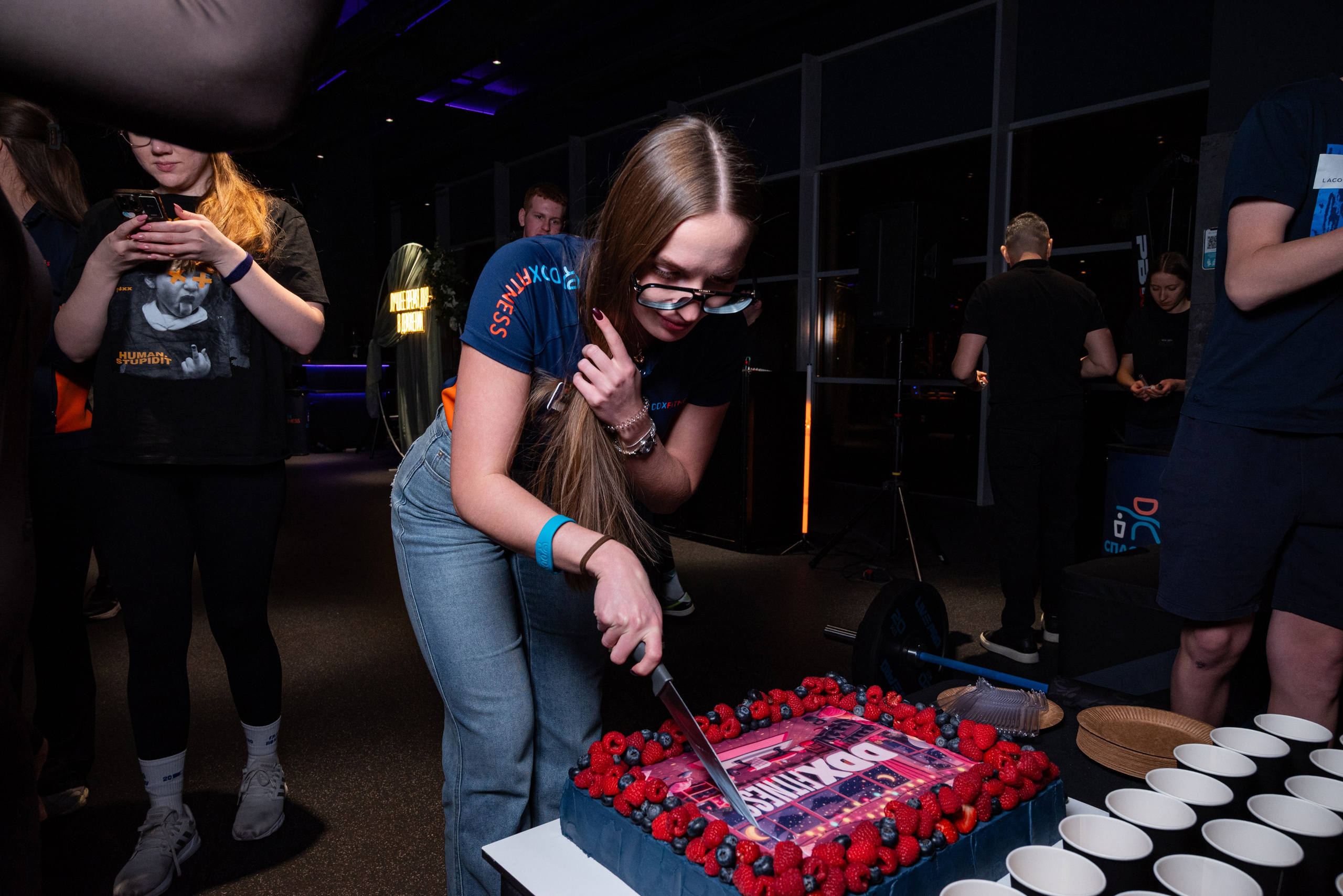 День рождения фитнес клуба DDX. Фотограф мероприятий в Москве