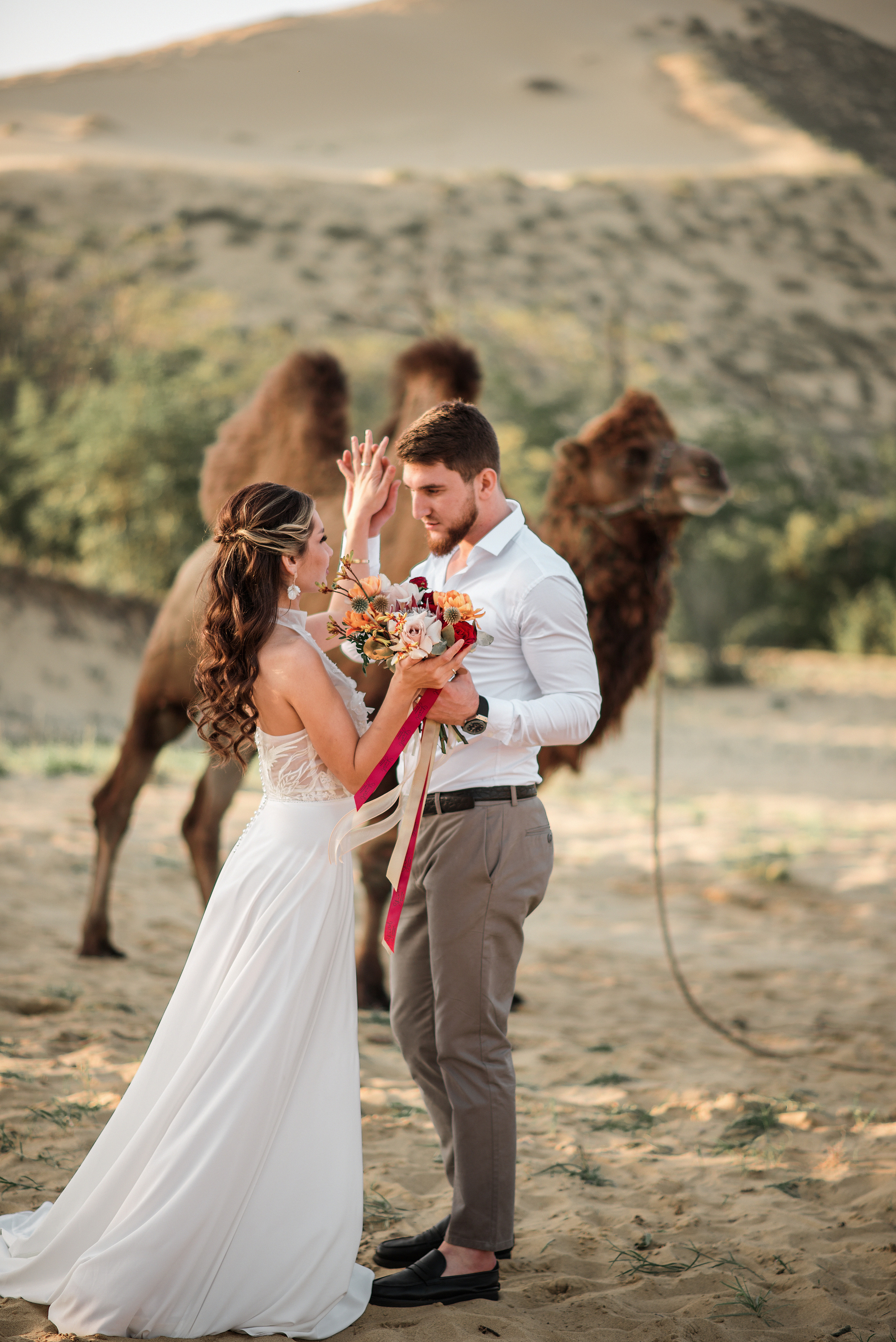 Свадьба с верблюдом. Ваш личный фотограф в Пскове Анаис Рамирез