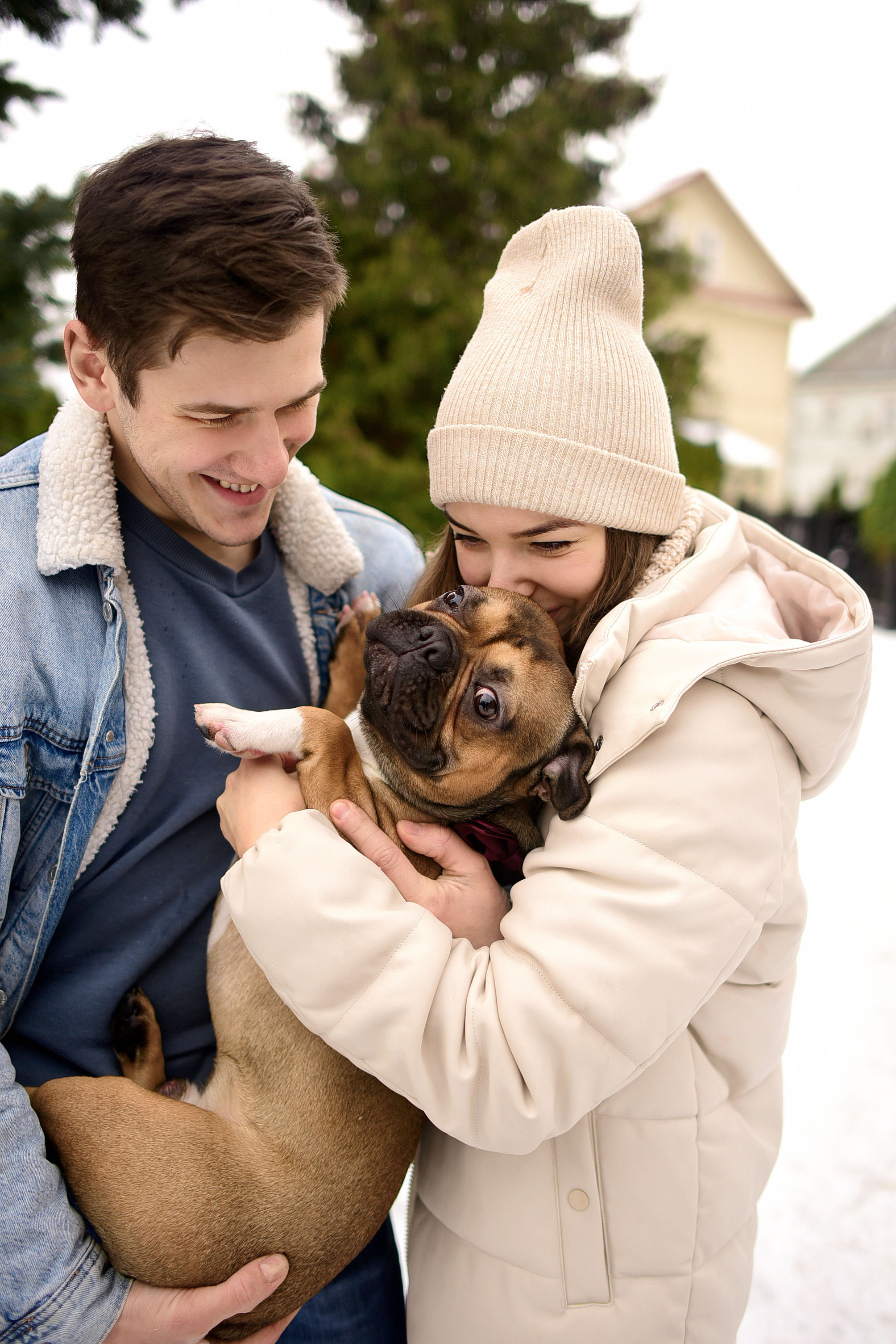 Диана, Коля и их замечательный Фло. Ваш личный фотограф в Пскове Анаис Рамирез