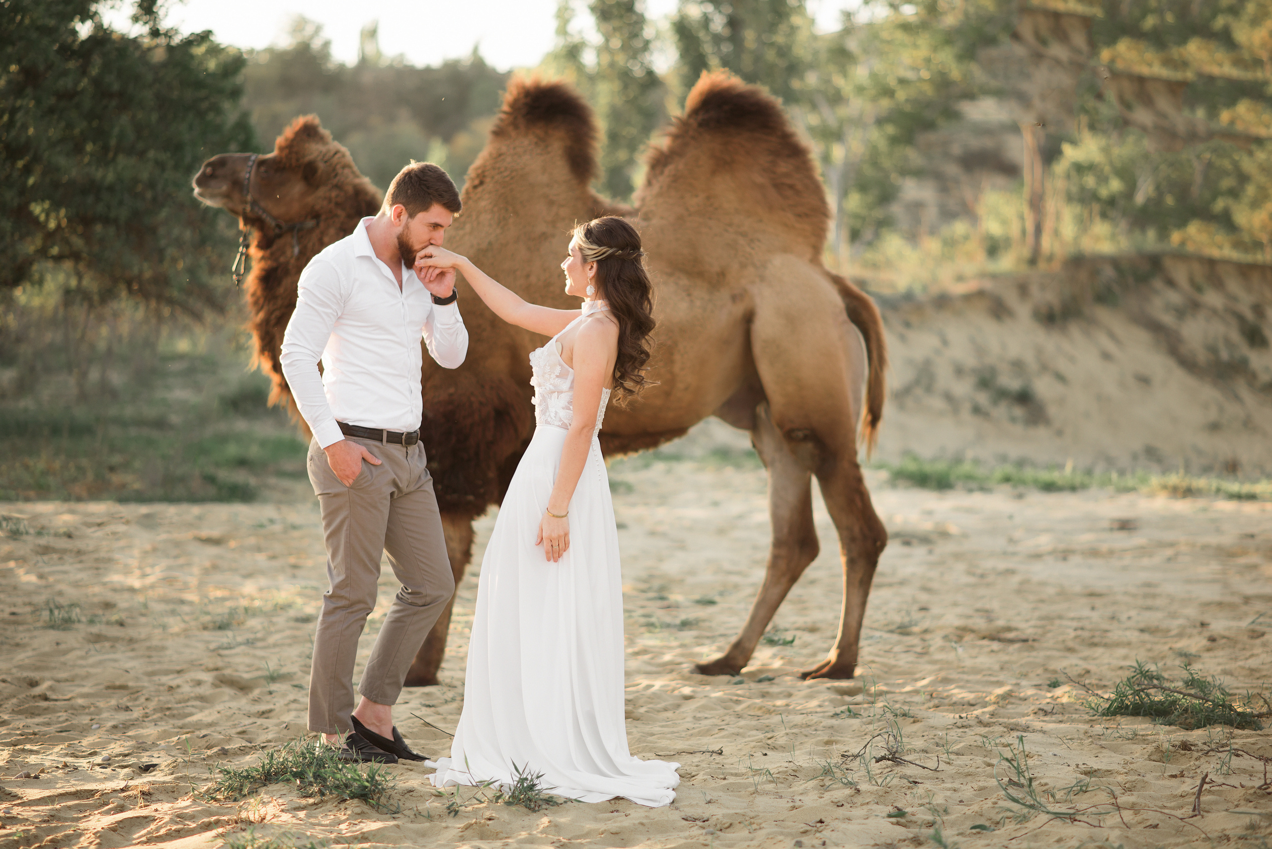 Свадьба с верблюдом. Ваш личный фотограф в Пскове Анаис Рамирез
