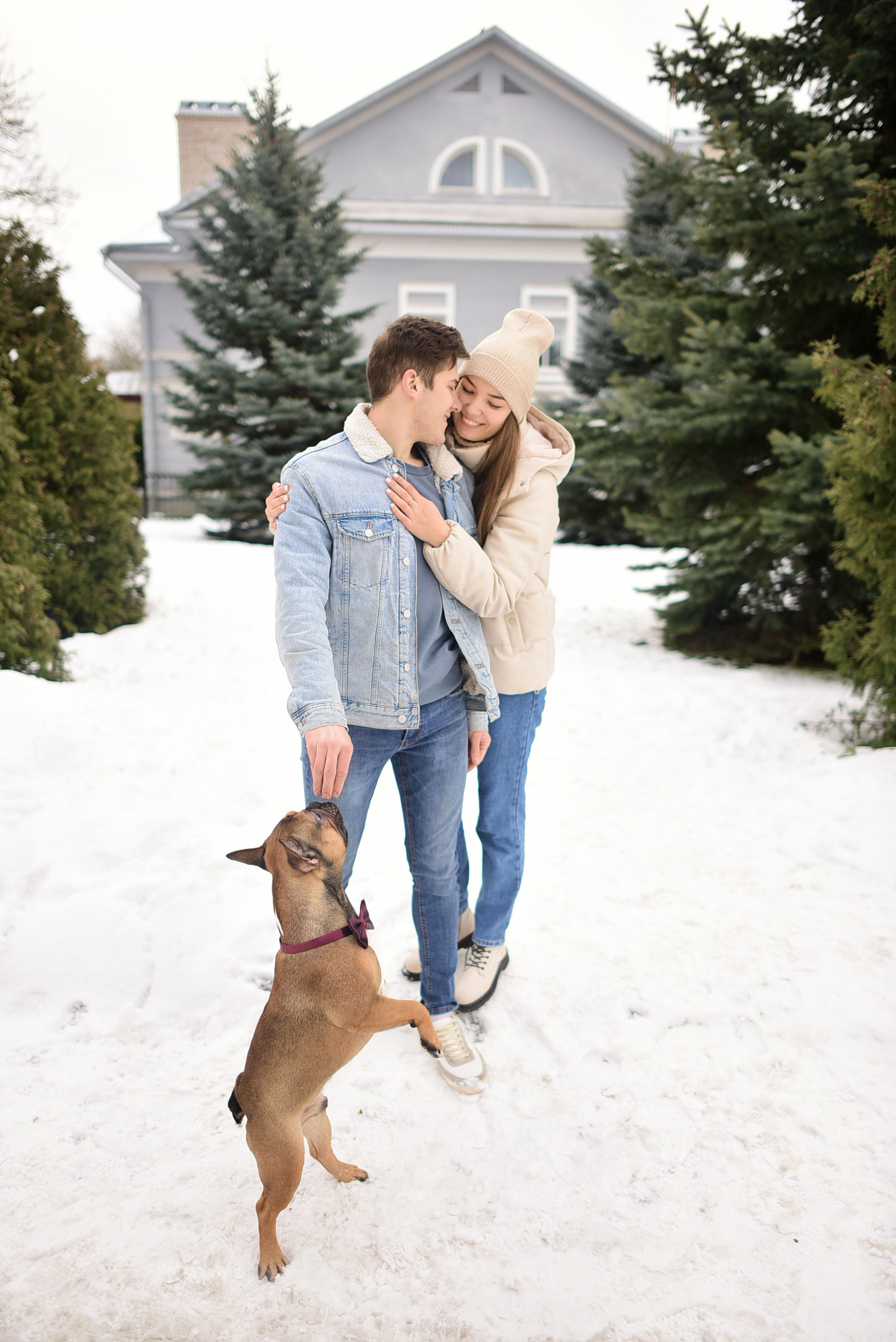 Диана, Коля и их замечательный Фло. Ваш личный фотограф в Пскове Анаис Рамирез