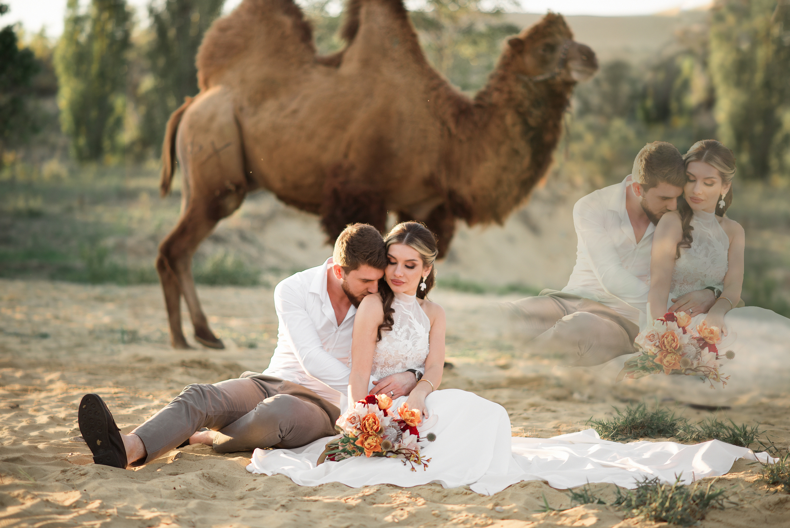 Свадьба с верблюдом. Ваш личный фотограф в Пскове Анаис Рамирез