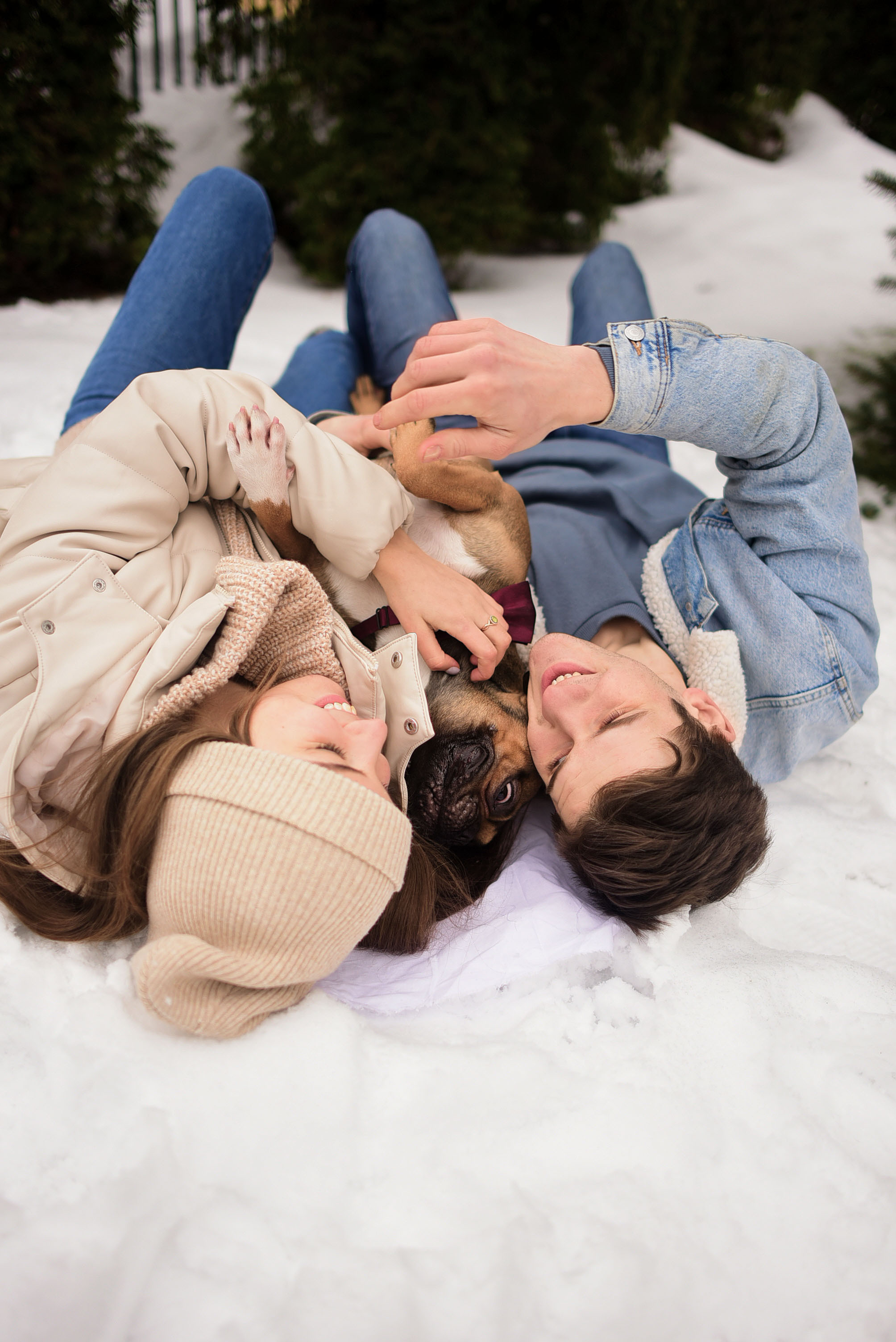 Диана, Коля и их замечательный Фло. Ваш личный фотограф в Пскове Анаис Рамирез