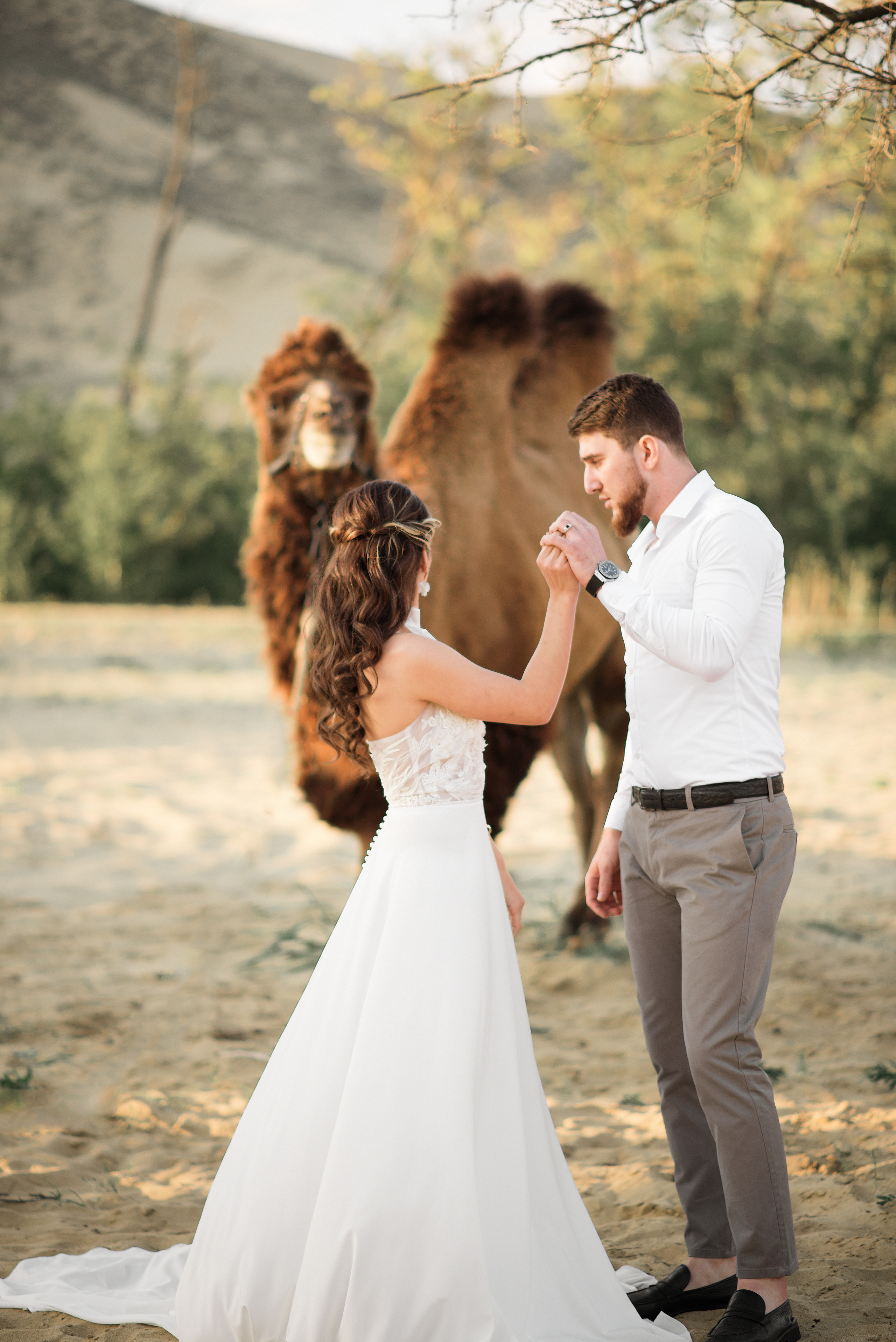Свадьба с верблюдом. Ваш личный фотограф в Пскове Анаис Рамирез