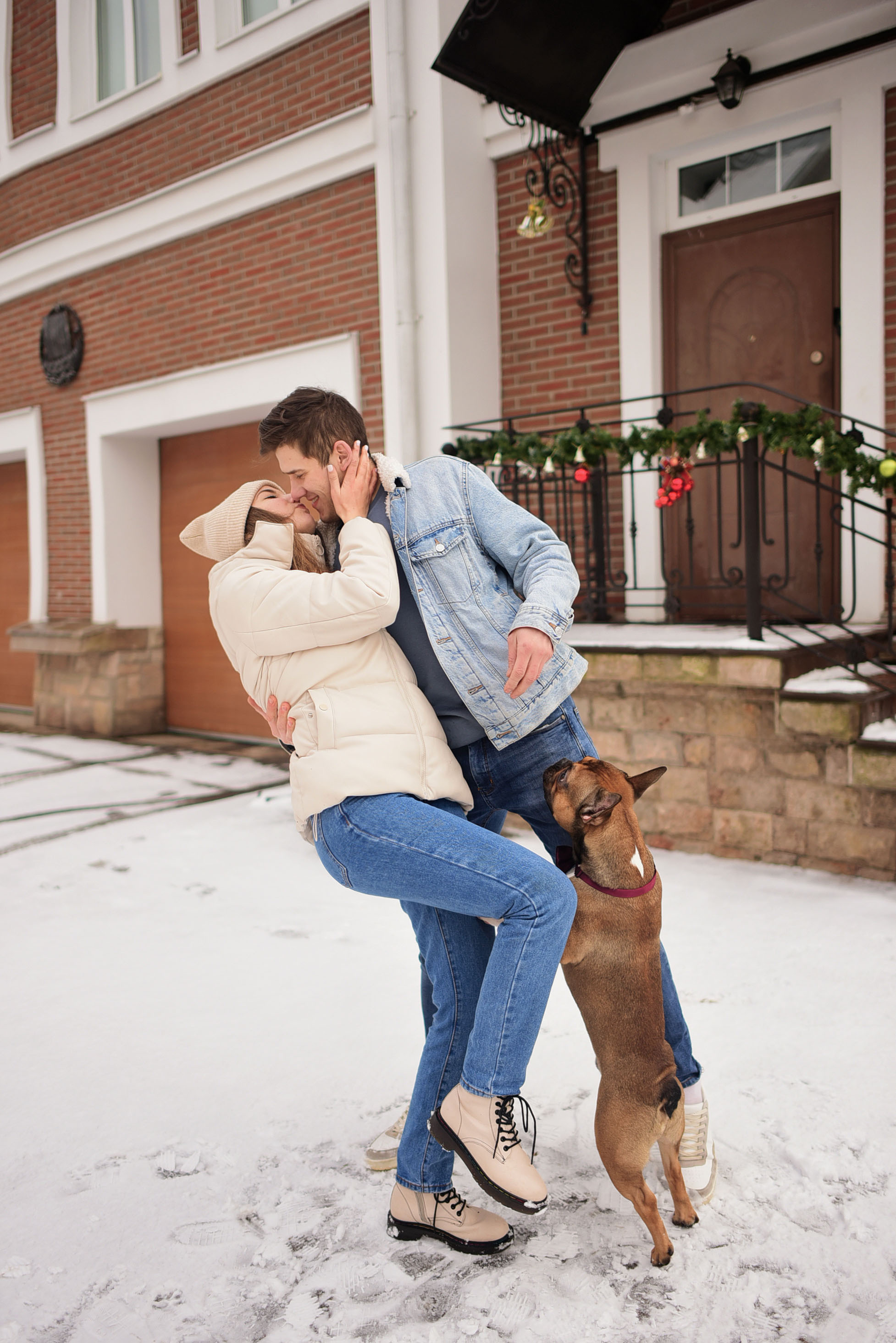 Диана, Коля и их замечательный Фло. Ваш личный фотограф в Пскове Анаис Рамирез