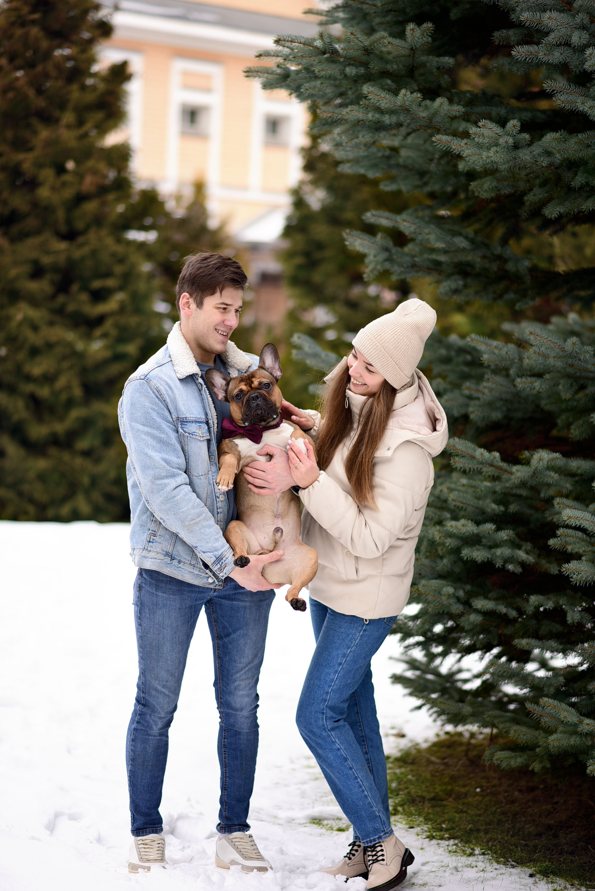 Диана, Коля и их замечательный Фло. Ваш личный фотограф в Пскове Анаис Рамирез