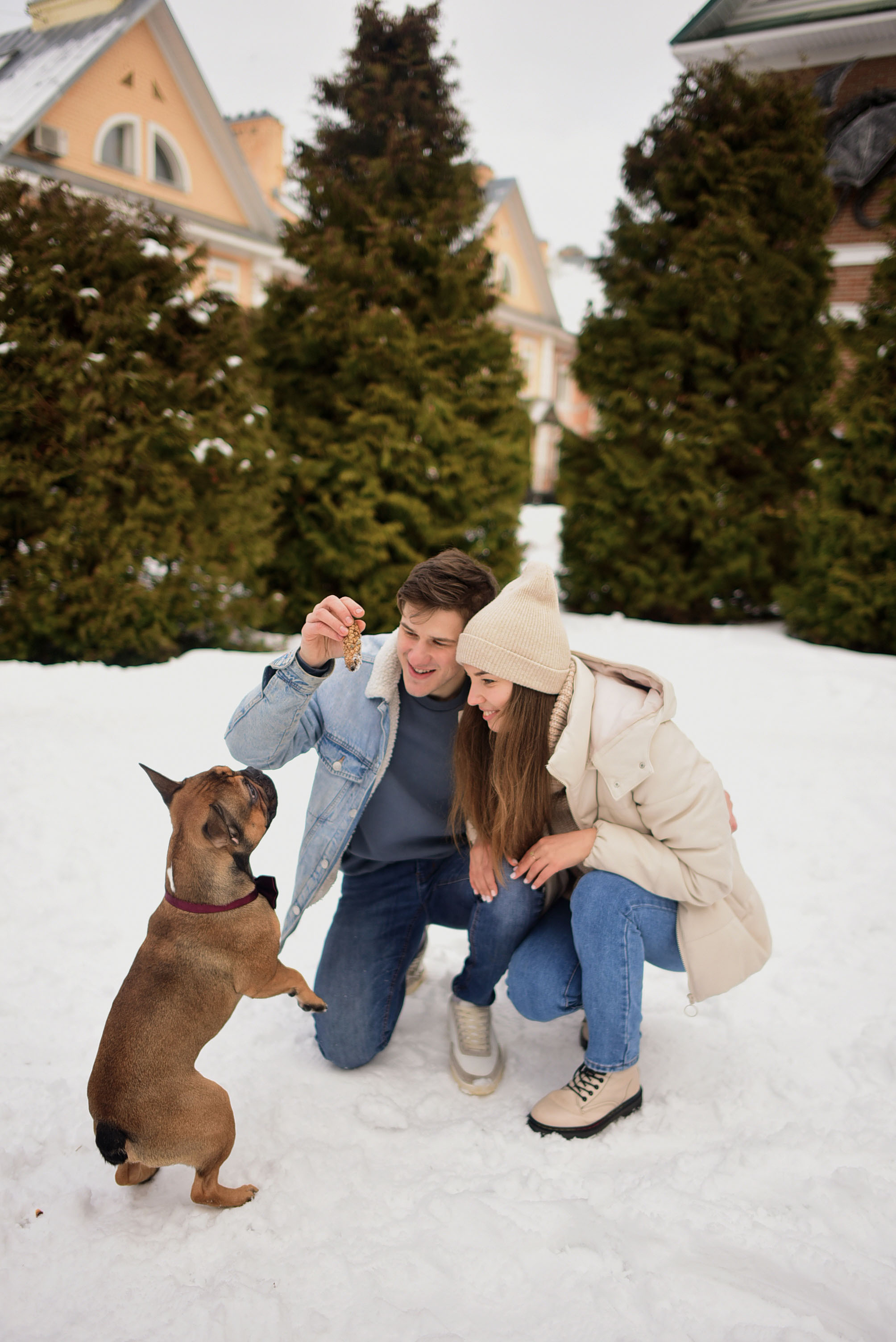 Диана, Коля и их замечательный Фло. Ваш личный фотограф в Пскове Анаис Рамирез