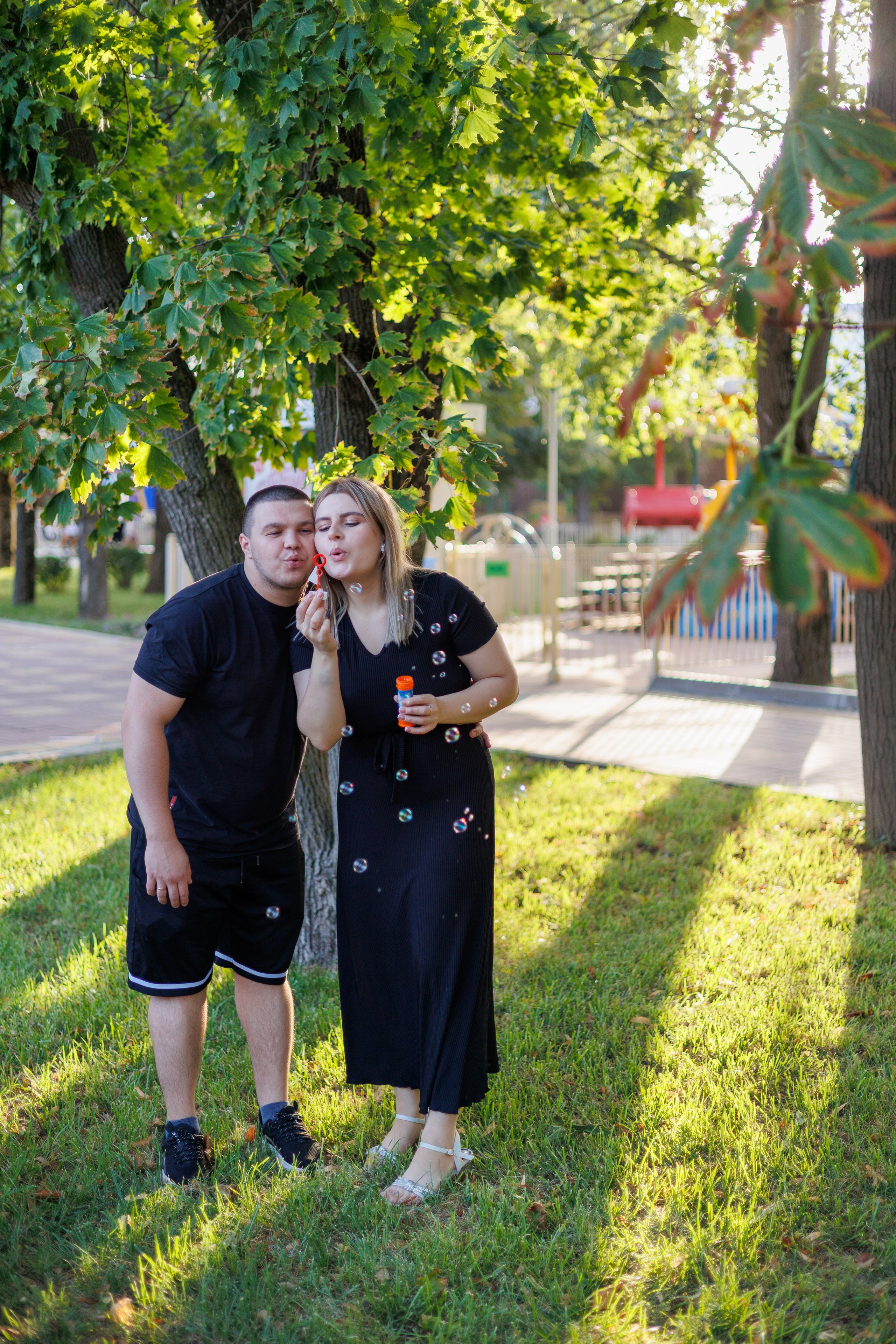 Прогулка в парке. Свадебный и семейный фотограф в Армавире
