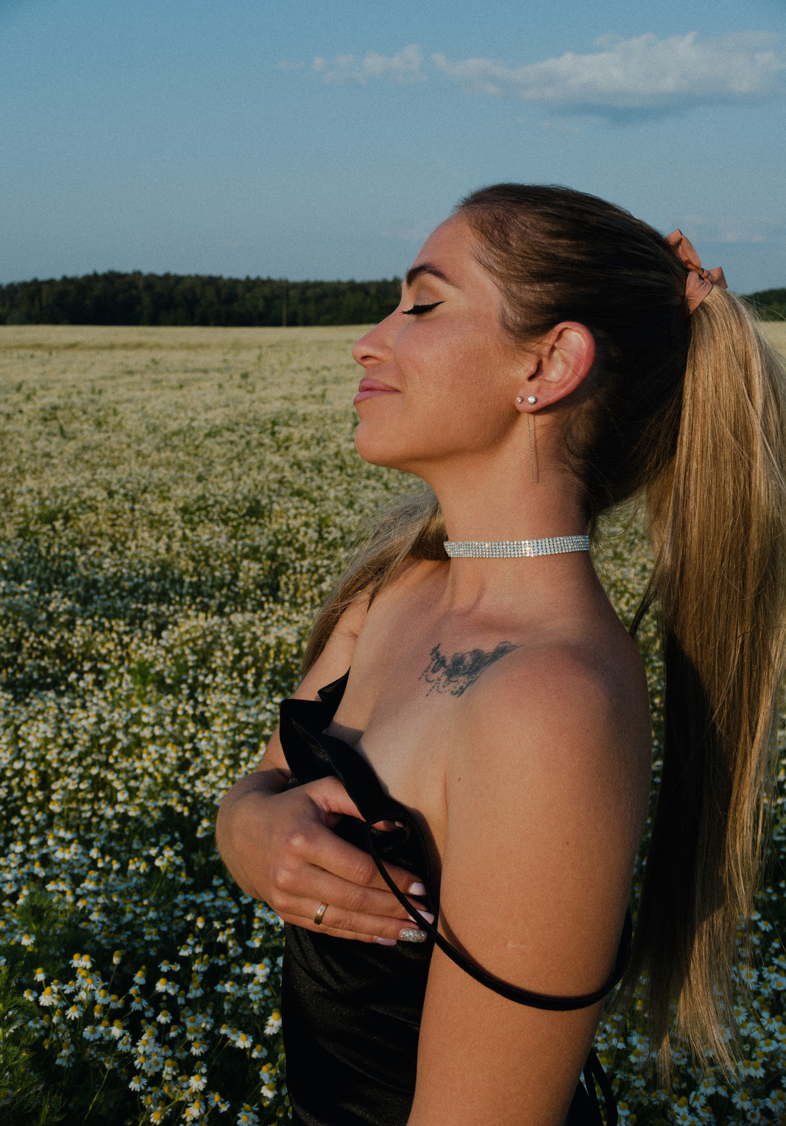 Анастасия в ромашках. Женский фотограф в Москве и МО