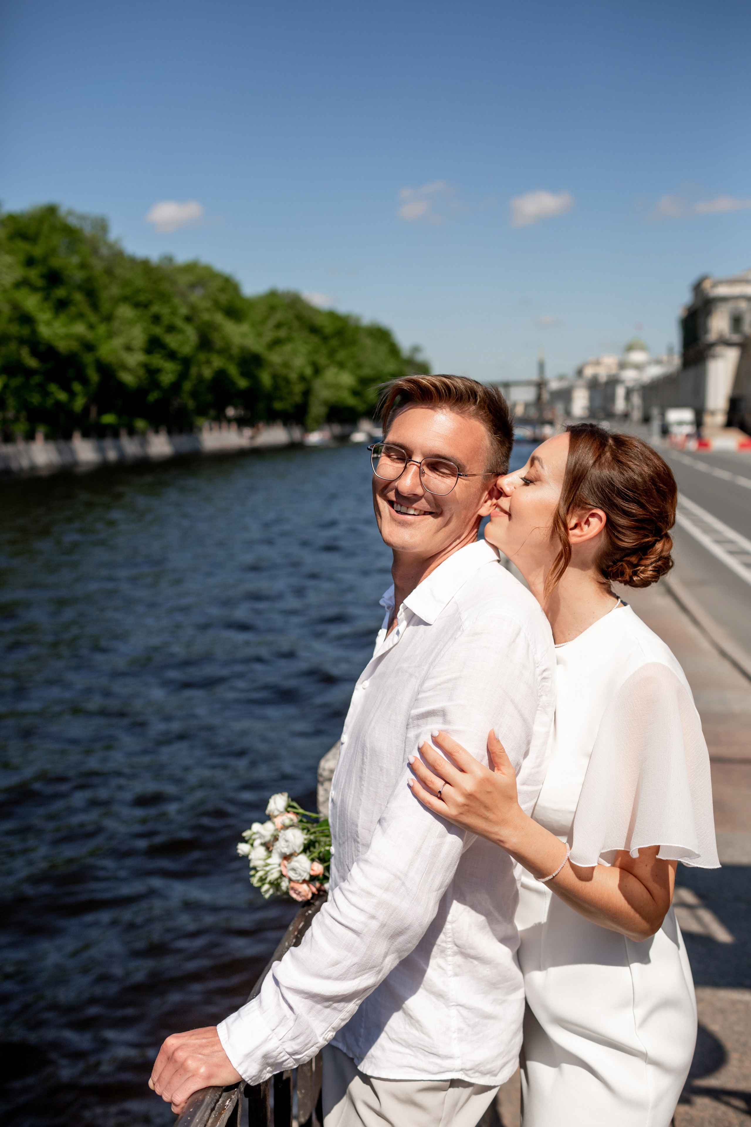 свадебный фотограф Санкт-Петербург, съемка у Фонтанки