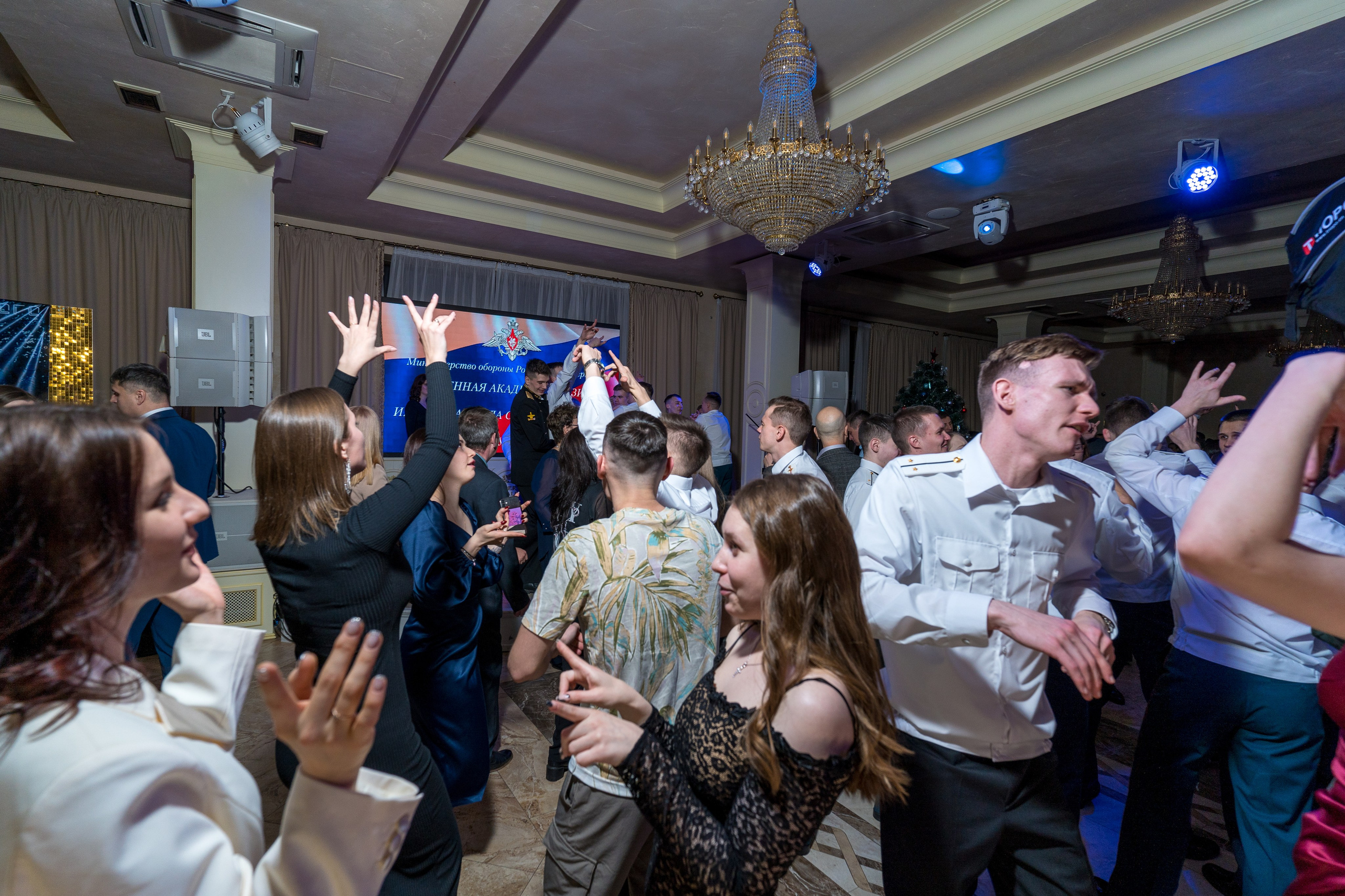 Фотосъемка выпуска военной академии и вручение дипломов