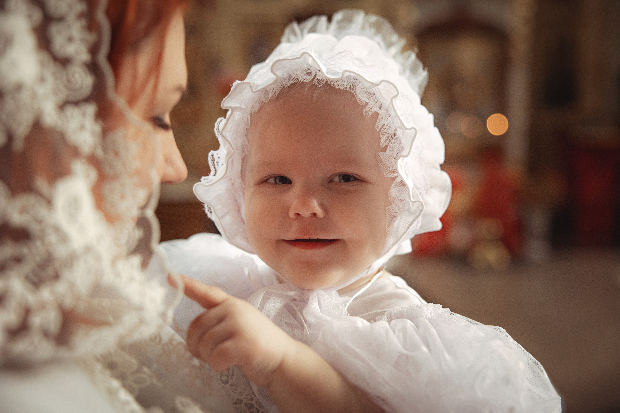 Таинство Крещения Полины. Храм А.Первозванного ст. Новотитаровская. Фотограф на Крещение и Венчание Краснодарский край — Гранкина Юлия