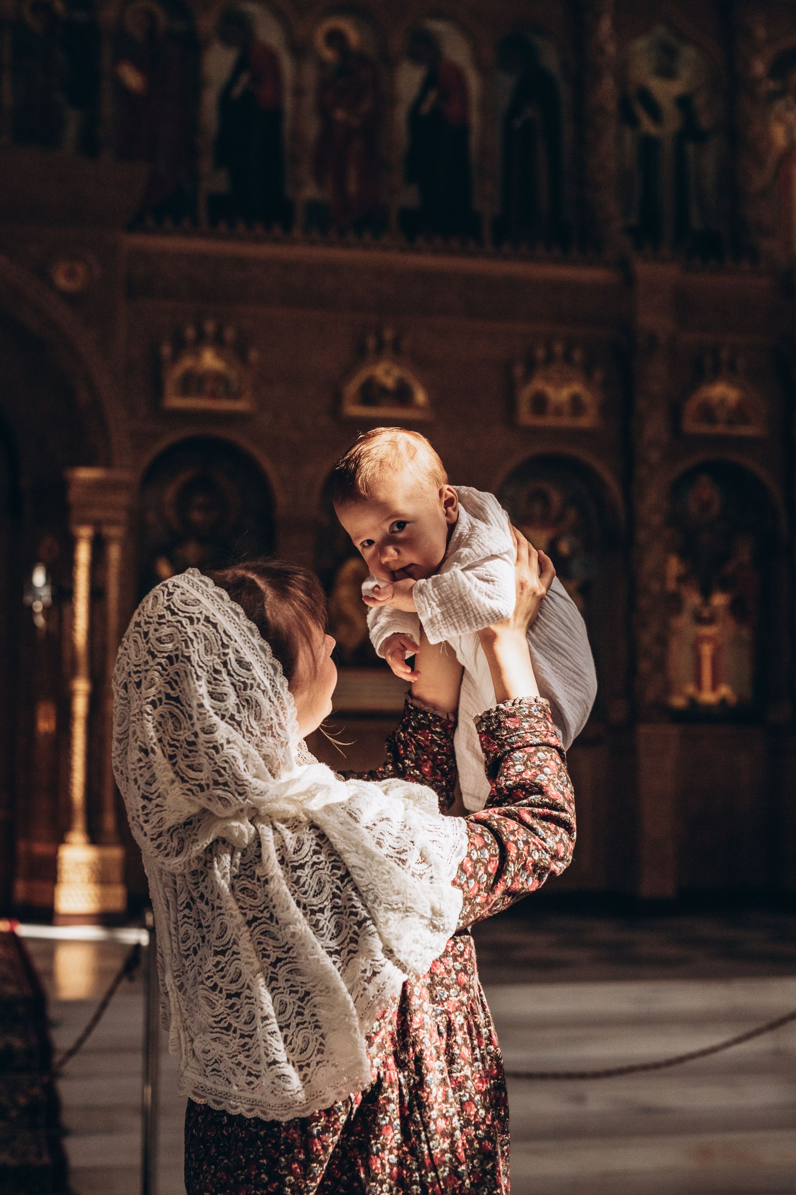 Крещение. Семейный и женский фотограф в Санкт-Петербурге Климова Светлана