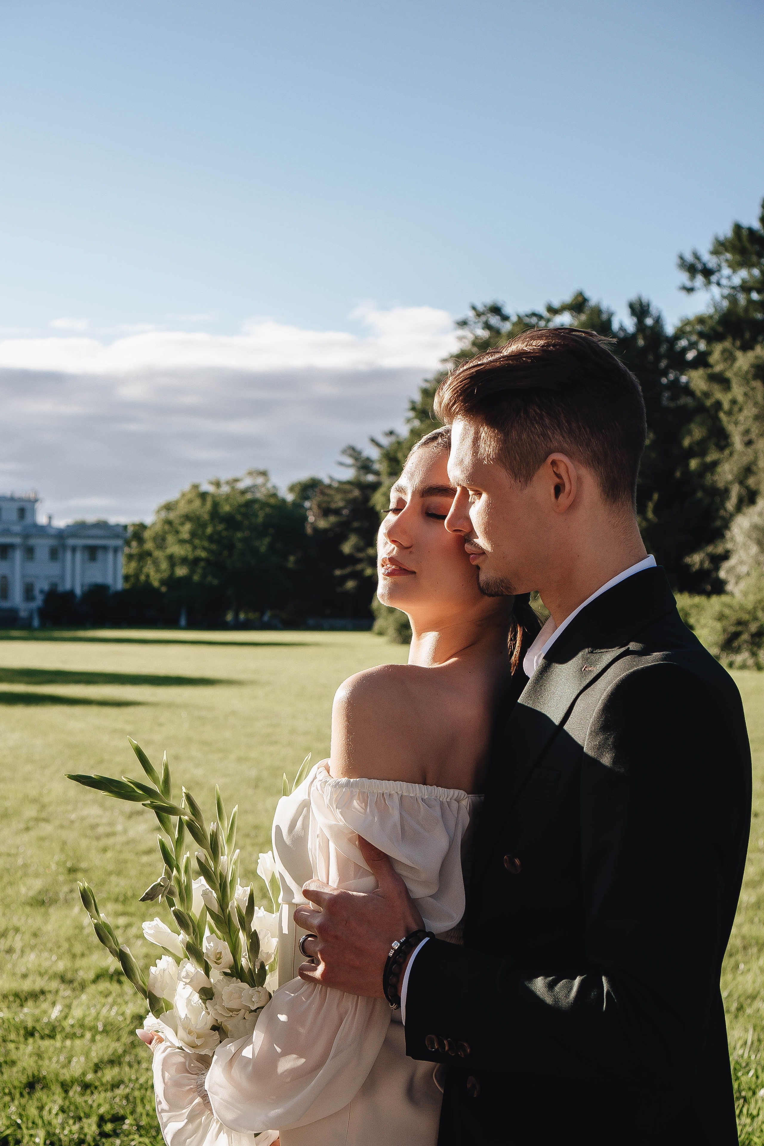 СВАДЕБНАЯ СЬЕМКА НА РАССВЕТЕ НА ЕЛАГИНОМ ОСТОРОВЕ. Профессиональный фотограф, Санкт-Петербург — Виктория Богомолова